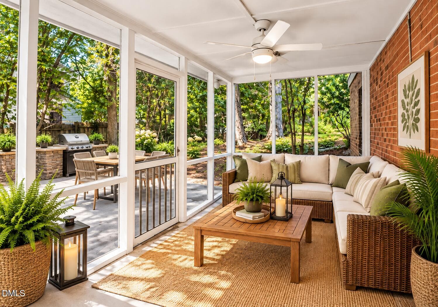 Sunlit Screened Porch Retreat - 1702 Ferrell Road, Chapel Hill, NC 27517, Chapel Hill