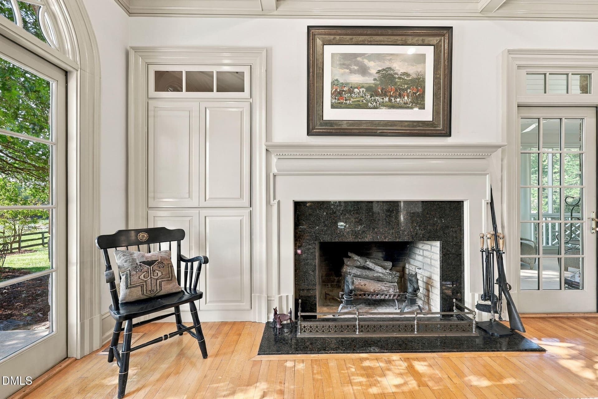 Fireplace - 2844 Leasburg Road, Roxboro, NC 27574