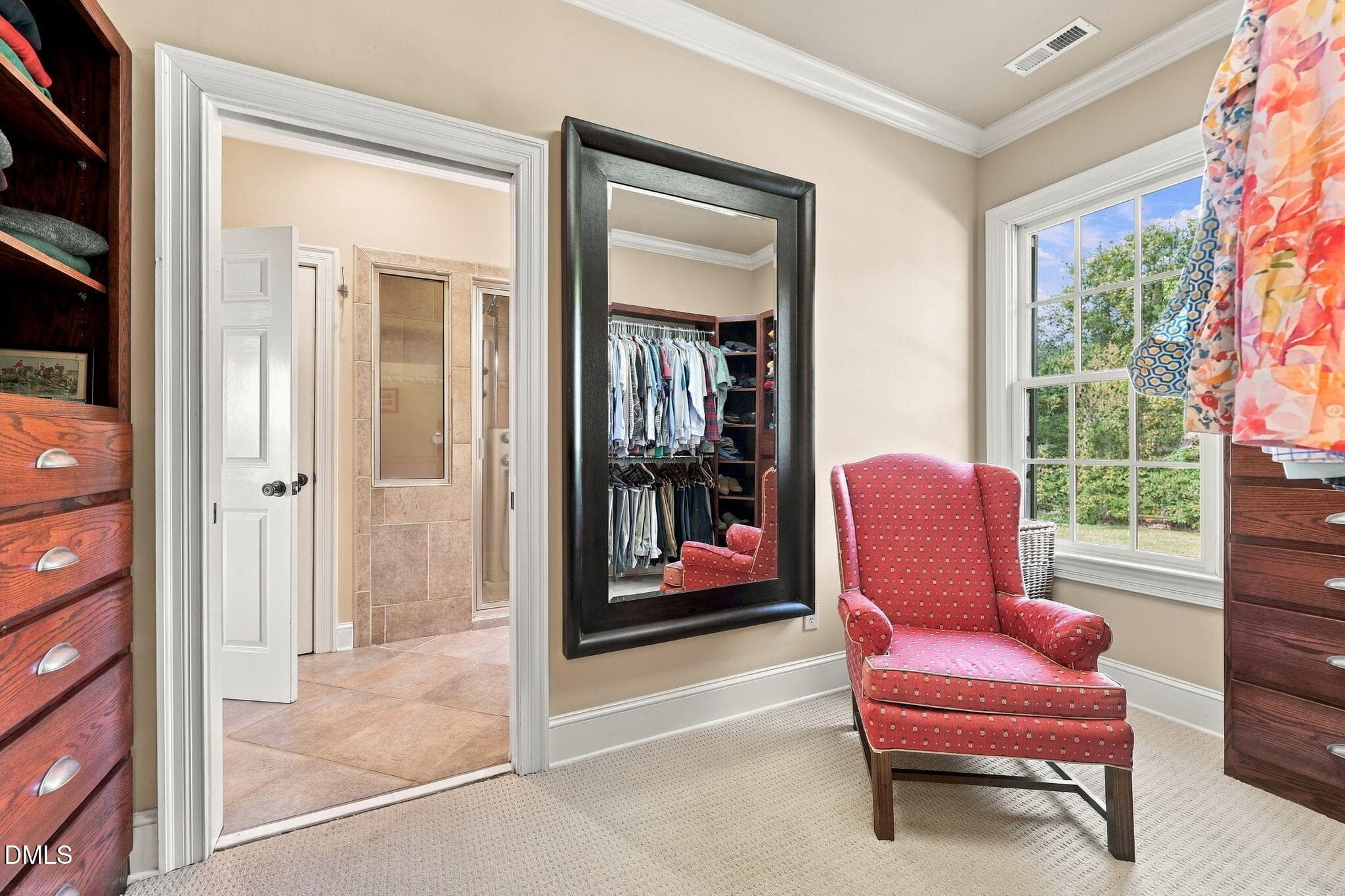 Primary Closet - 2844 Leasburg Road, Roxboro, NC 27574