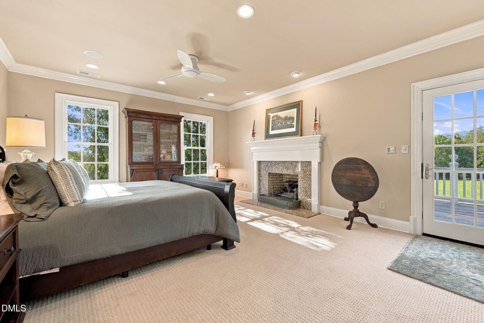 Primary Bedroom - 2844 Leasburg Road, Roxboro, NC 27574