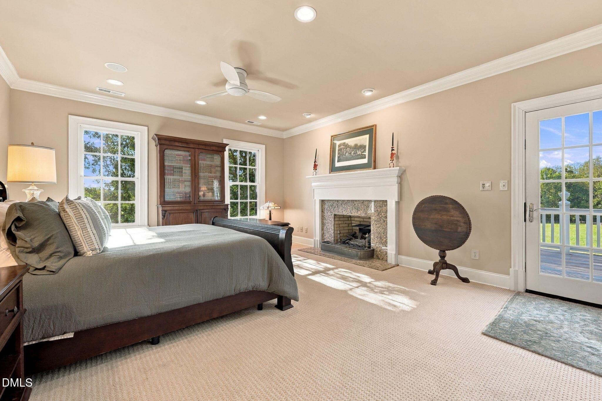 Primary Bedroom - 2844 Leasburg Road, Roxboro, NC 27574