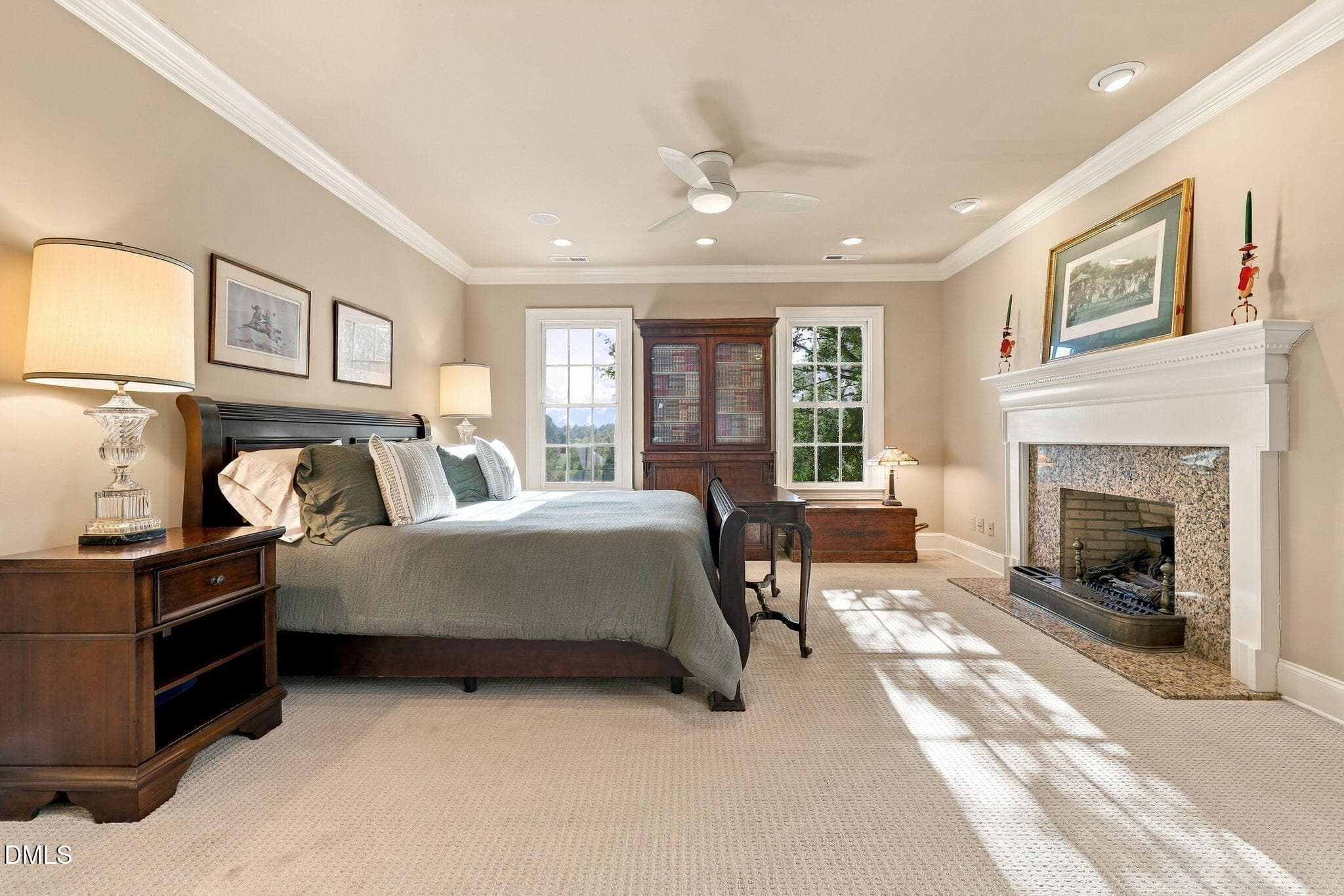 Primary Bedroom - 2844 Leasburg Road, Roxboro, NC 27574