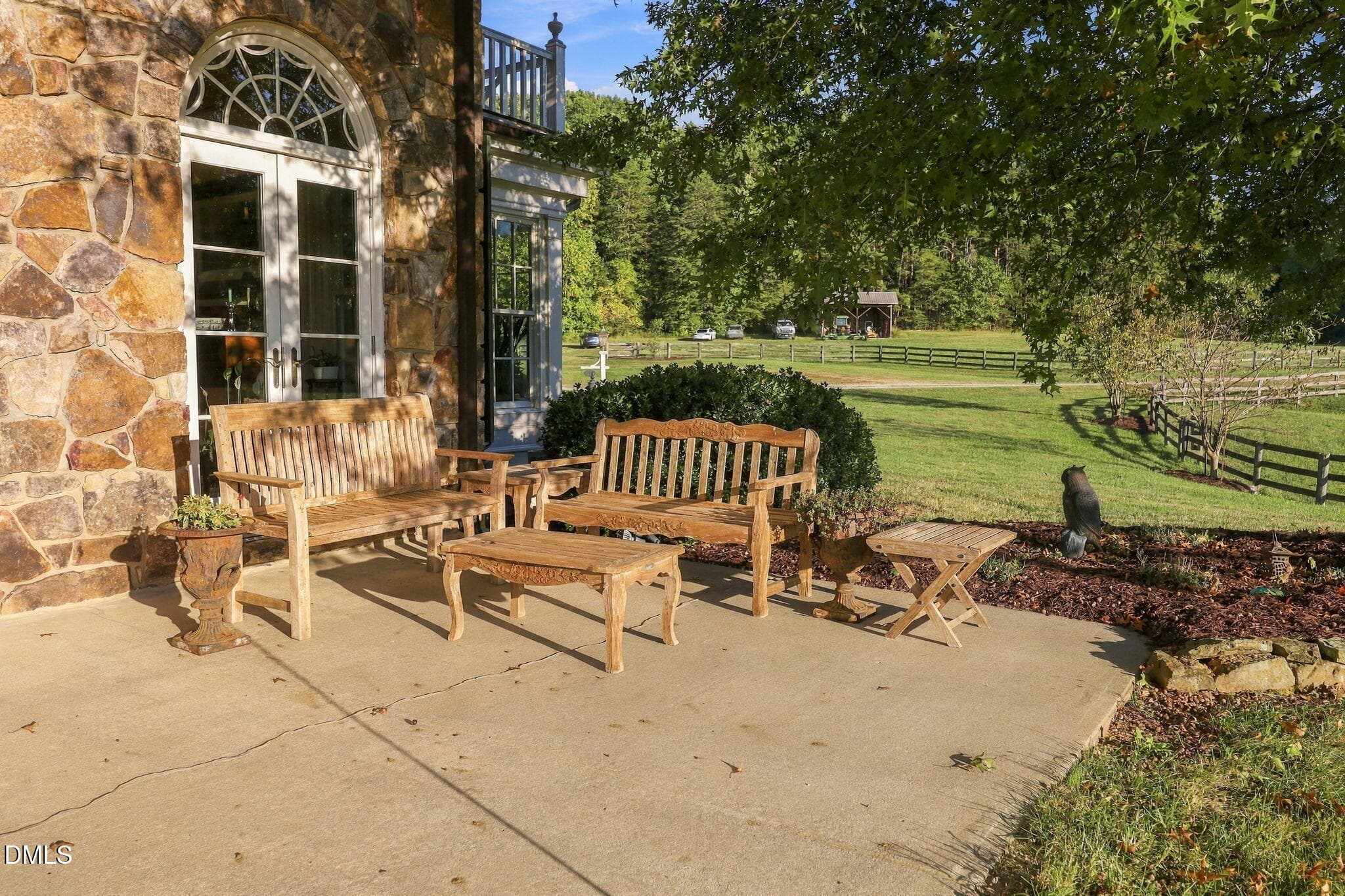 Back Patio - 2844 Leasburg Road, Roxboro, NC 27574