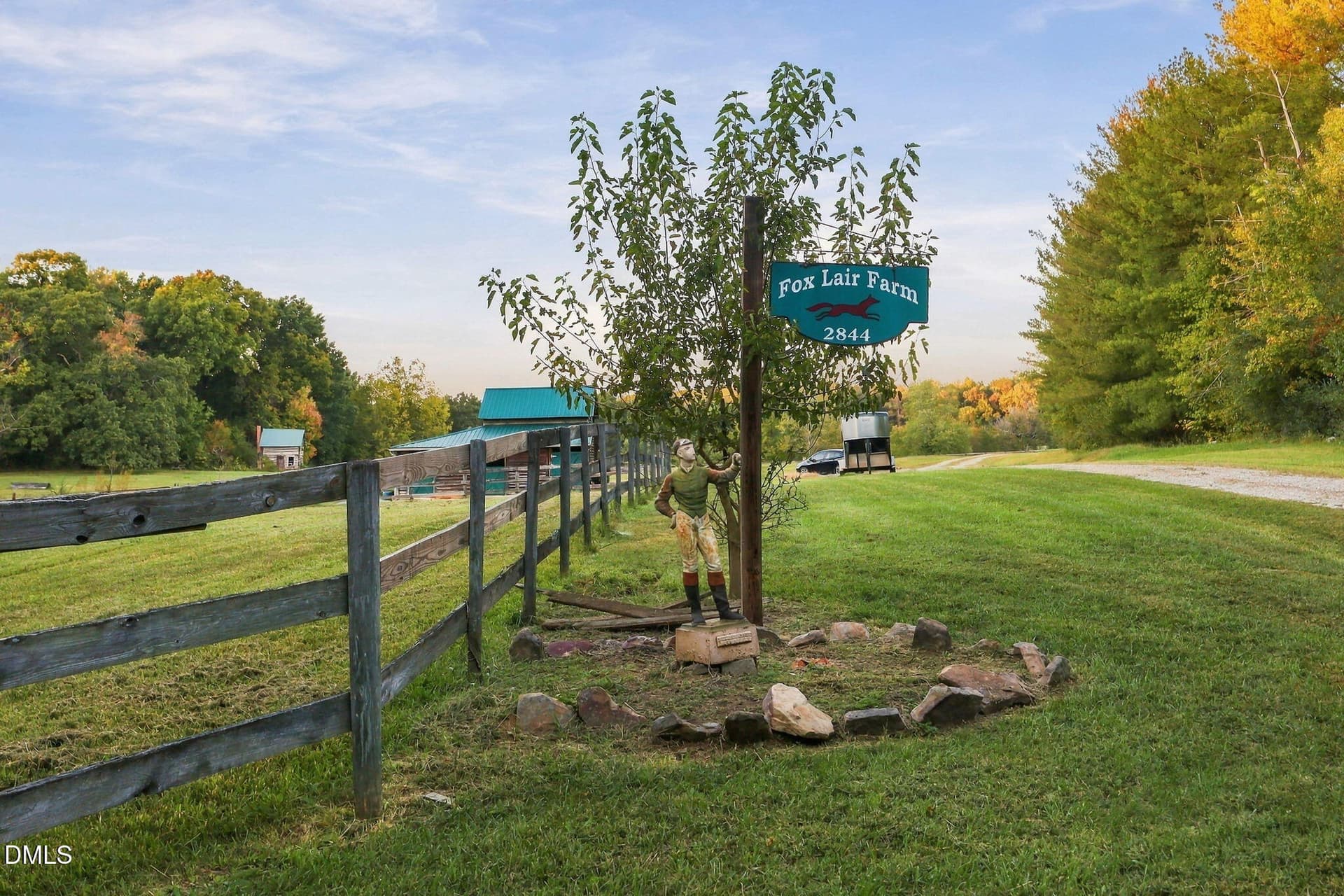 Greeting Sign - 2844 Leasburg Road, Roxboro, NC 27574