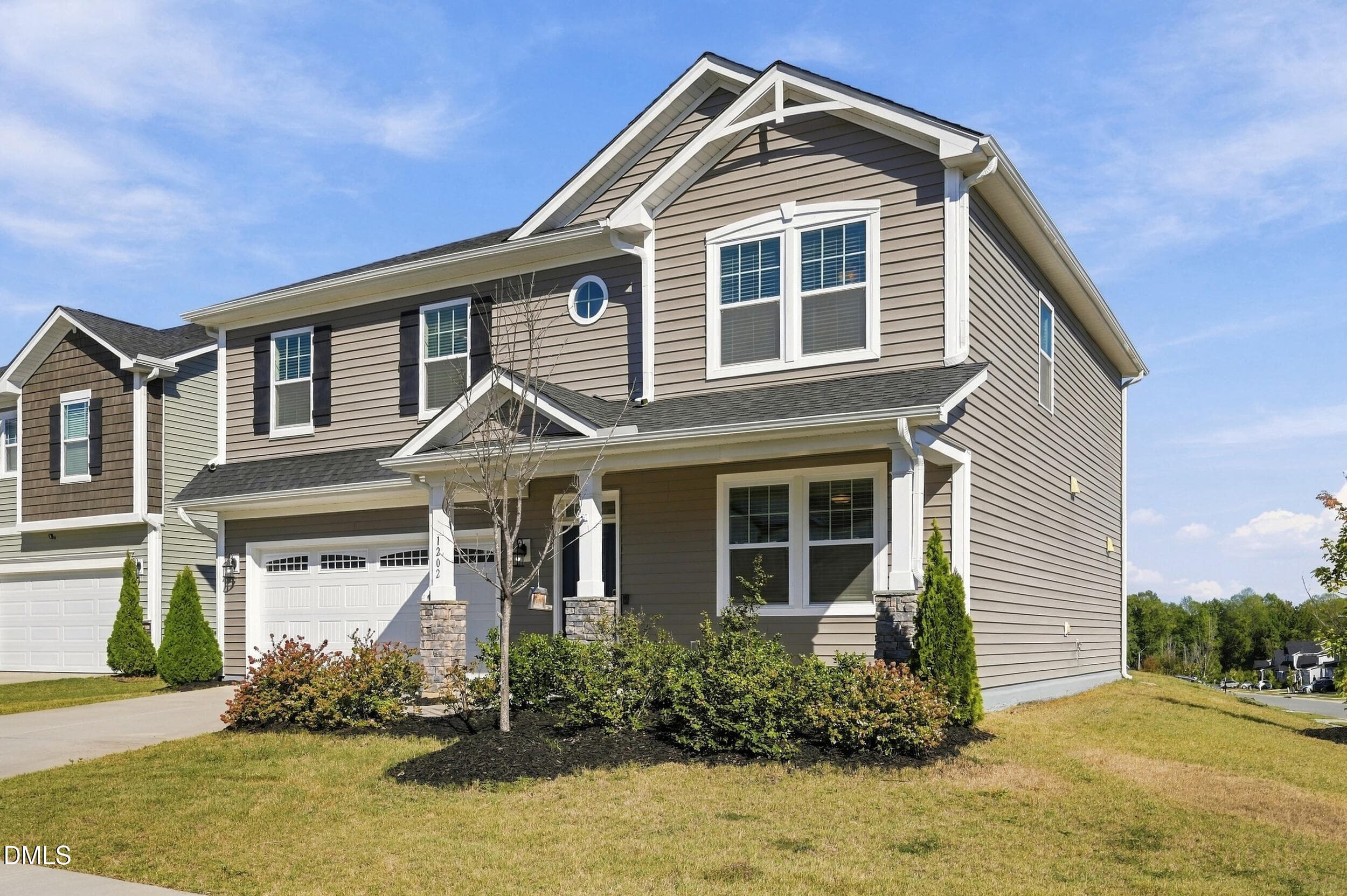 Exterior - 1202 Briar Gate Drive, Holly Springs, NC 27540, Holly Springs
