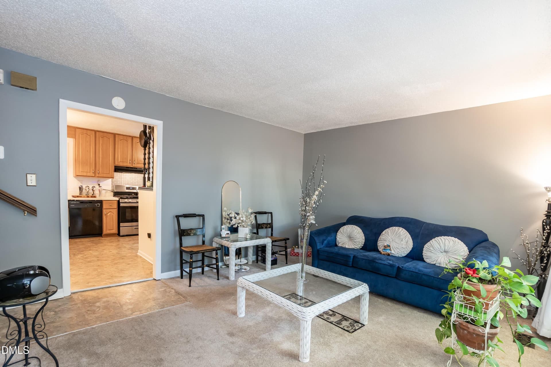 Living 01 - 1122 Saxony Drive, Durham, NC 27707
