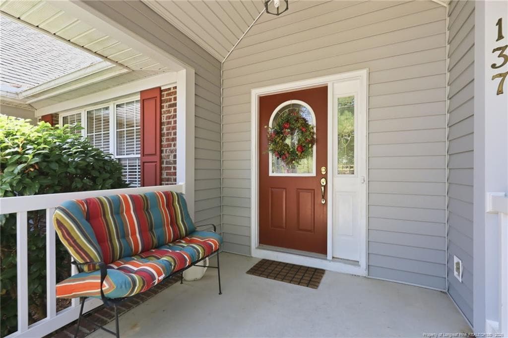 front porch - 137 Winsford Circle, West End, NC 27376