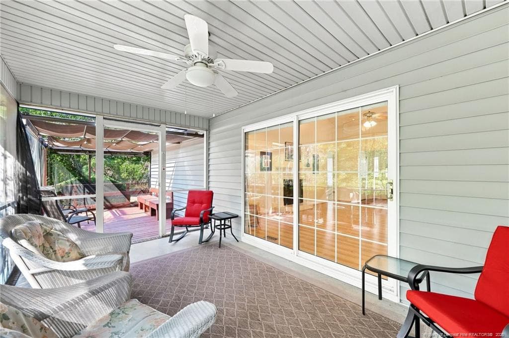 screened porch - 137 Winsford Circle, West End, NC 27376