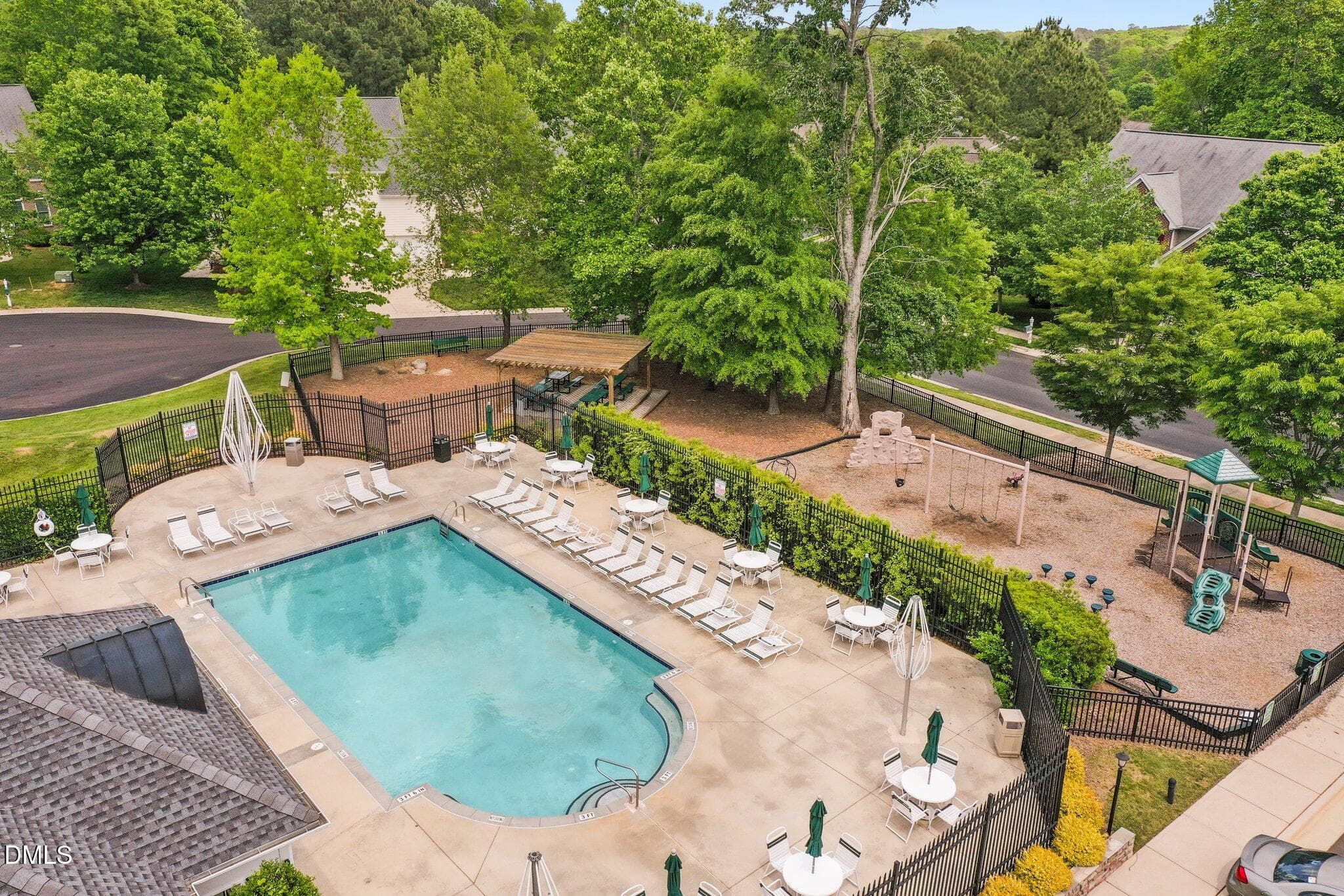 Neighborhood Pool & Playground - 4 Tall Leaf Trail, Durham, NC 27712, Durham