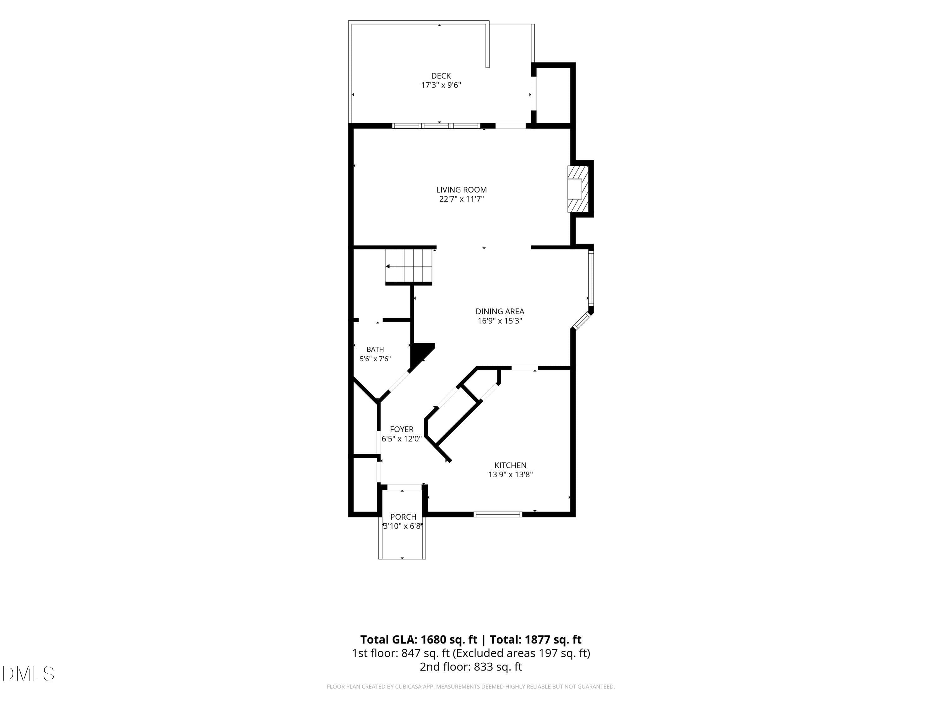1-Floorplan_1 - 3305 Coachmans Way, Durham, NC 27705, Durham