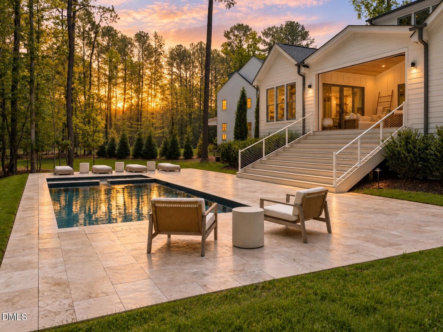 Heated Saltwater Pool - 1204 Explorer Trail, Wake Forest, NC 27587