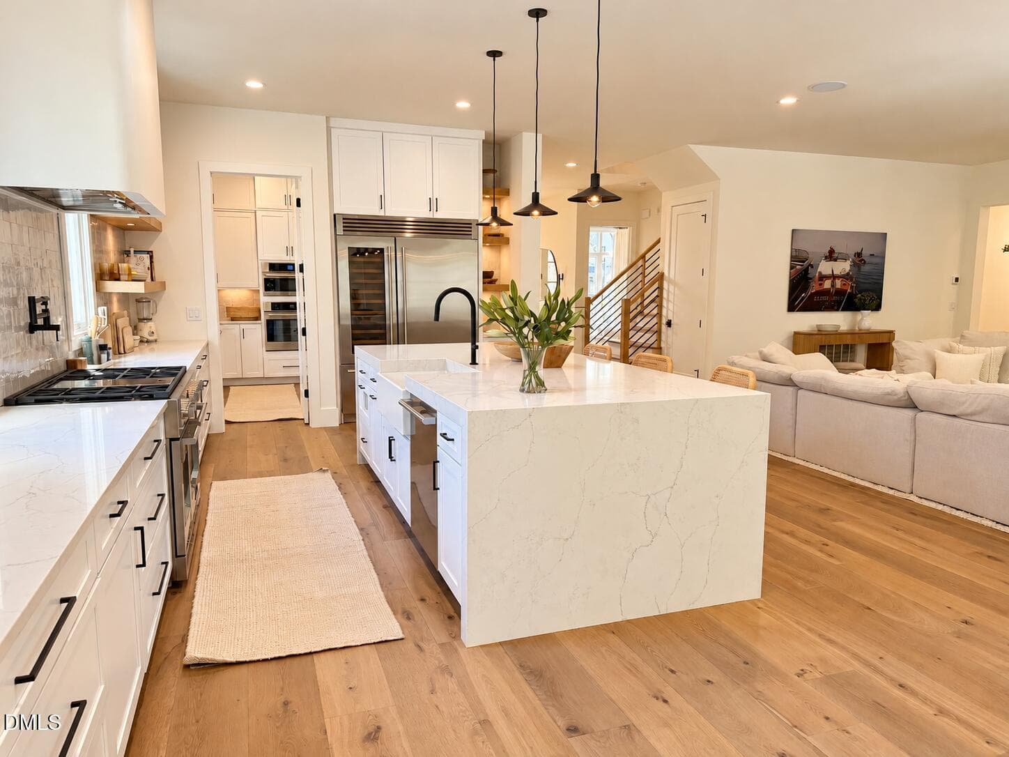 Quartz Waterfall Island - 1204 Explorer Trail, Wake Forest, NC 27587