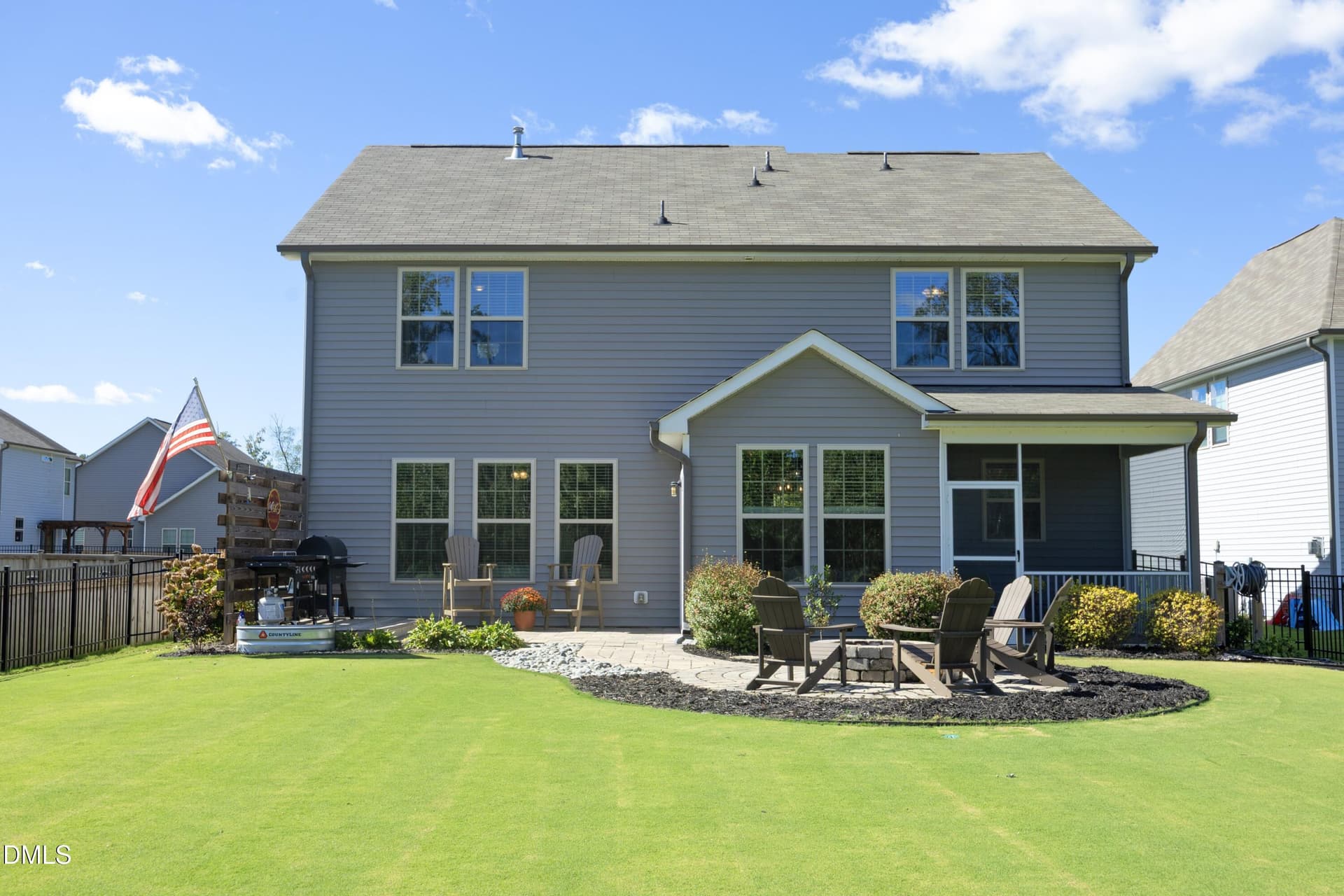 27BackExteriorNew - 5000 Silver Spruce Way, Zebulon, NC 27597