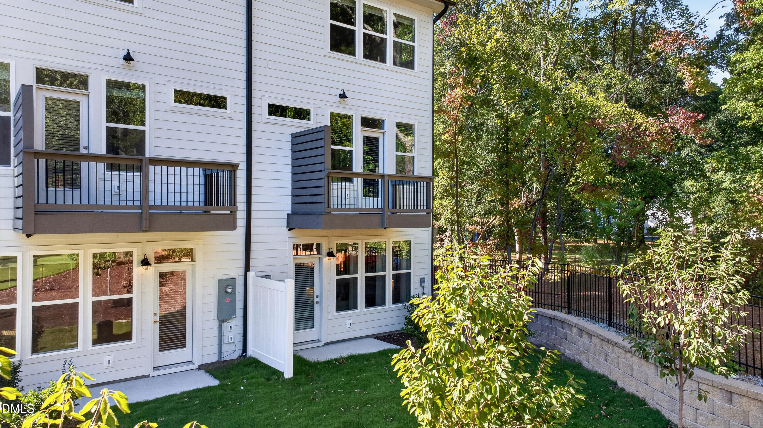Rear Balconies & Patios - 613 Cable Court, Apex, NC 27523