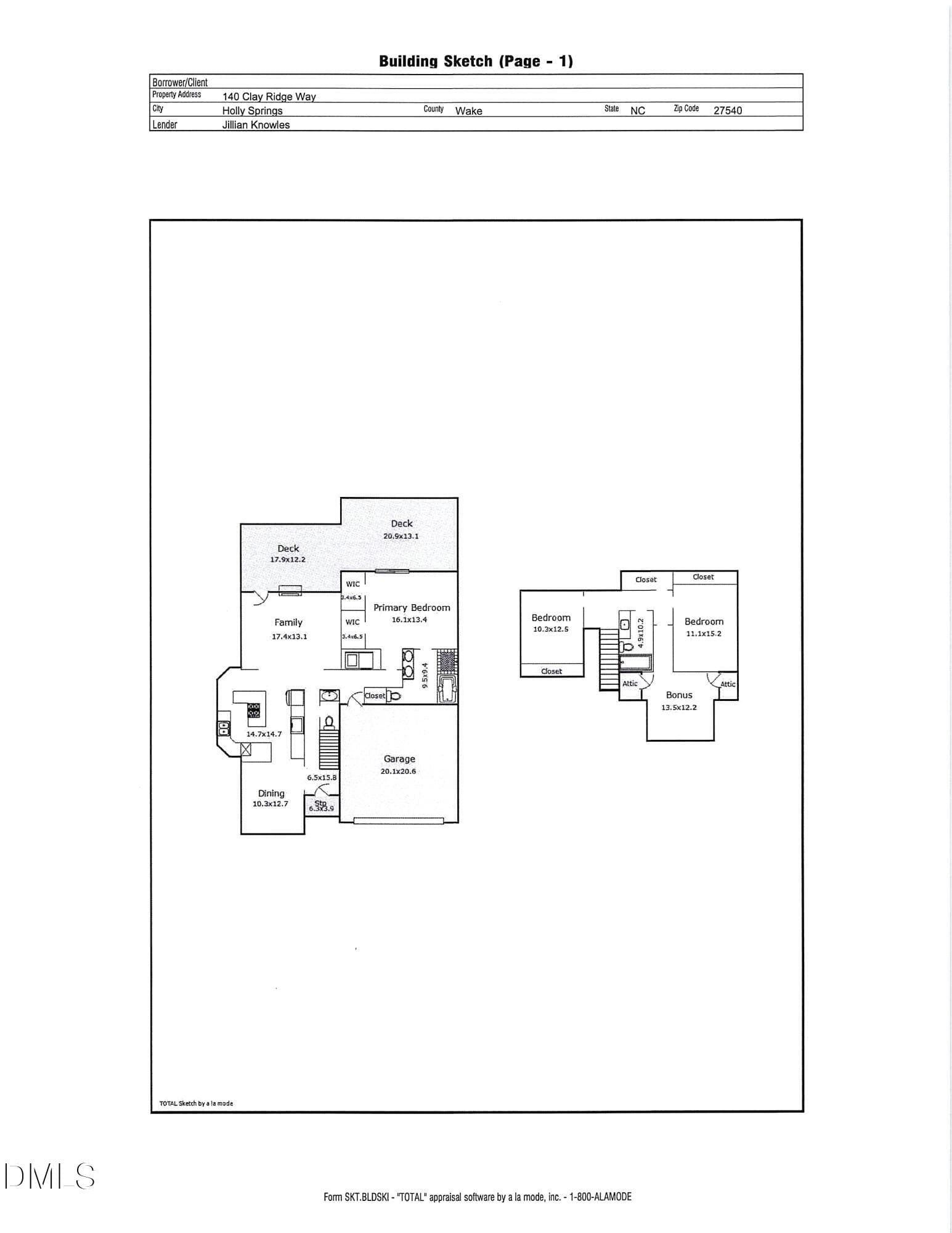Floor Plan - 140 Clay Ridge Way, Holly Springs, NC 27540, Holly Springs