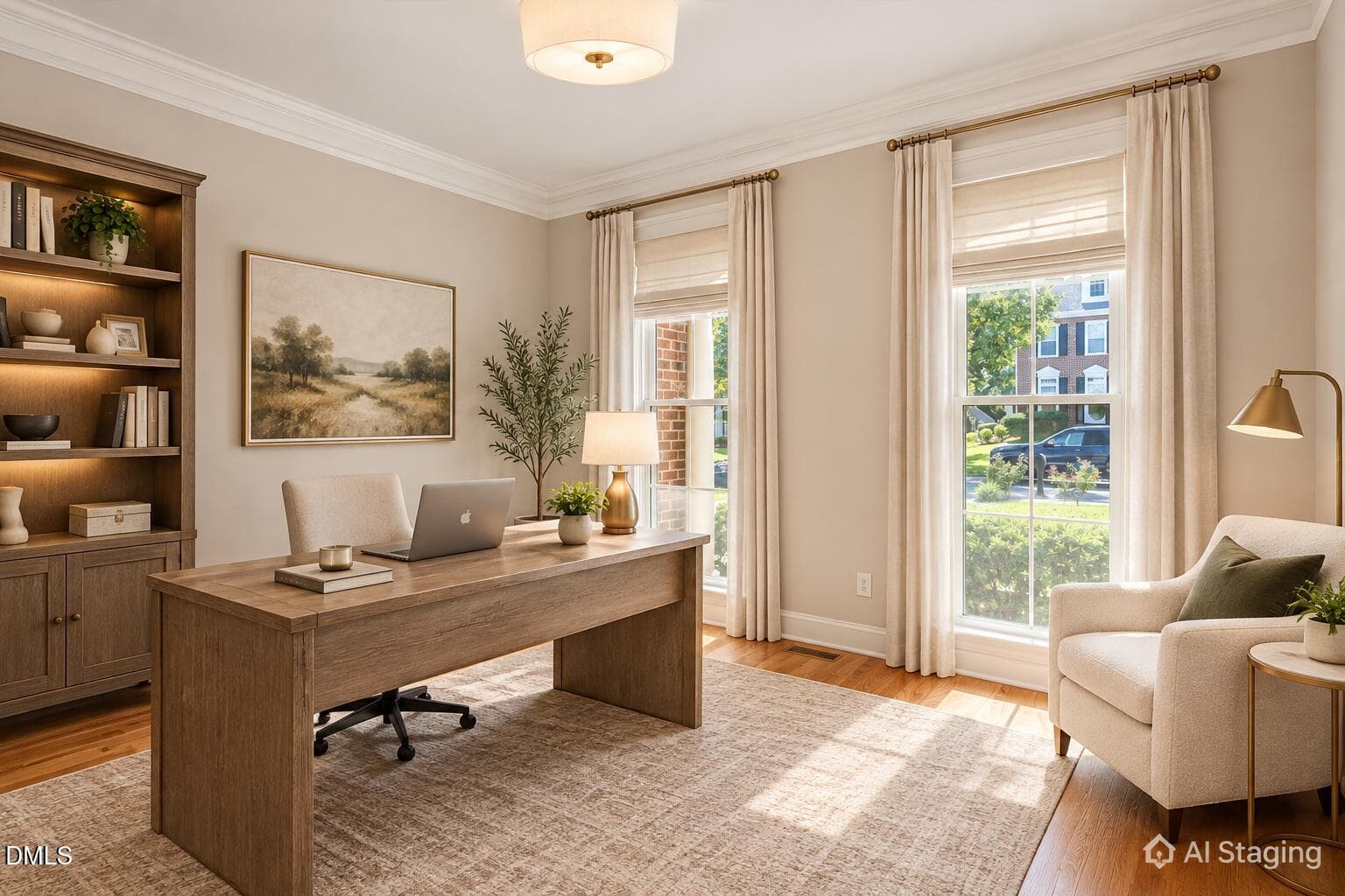 home office room - 307 Birdwood Court, Cary, NC 27519, Cary