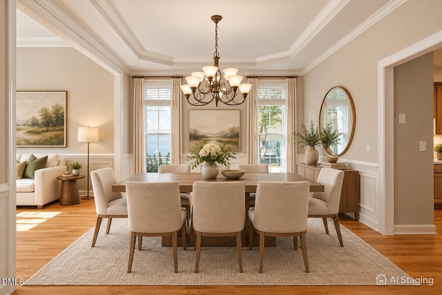 dinning room - 307 Birdwood Court, Cary, NC 27519, Cary