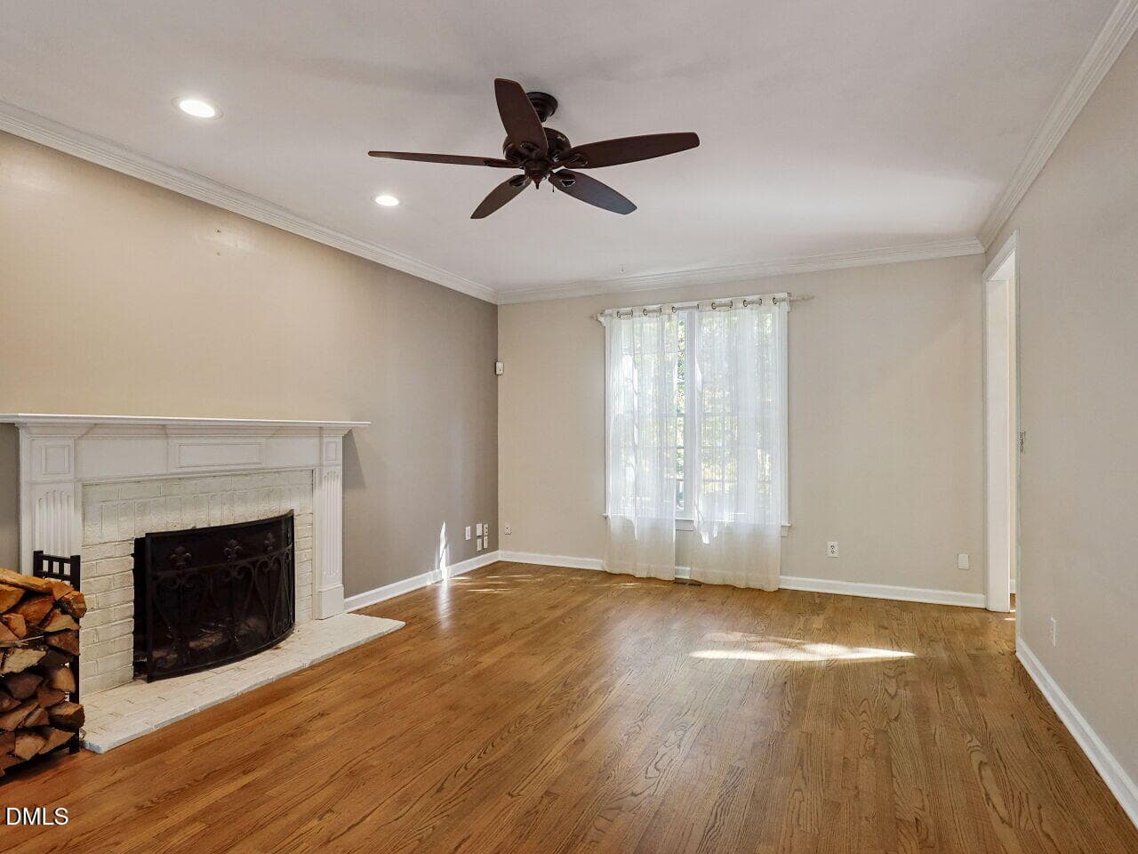011-1280x960-family-room-with-fireplace - 6225 Hampton Ridge Road, Raleigh, NC 27603
