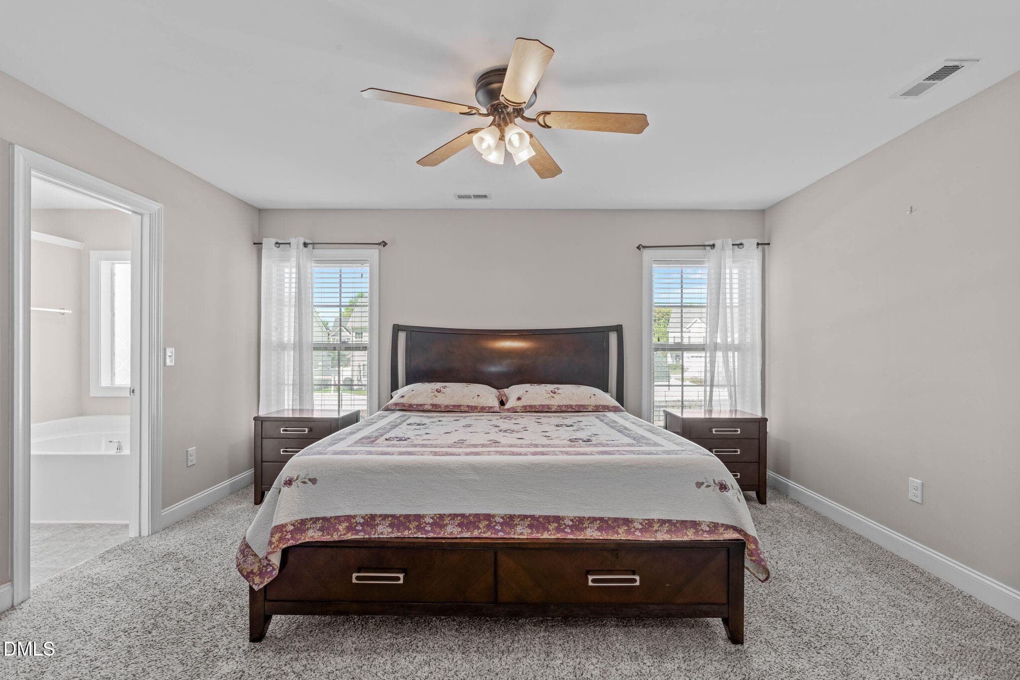 Primary Bedroom - 717 Laurel Spring Drive, Fuquay Varina, NC 27526
