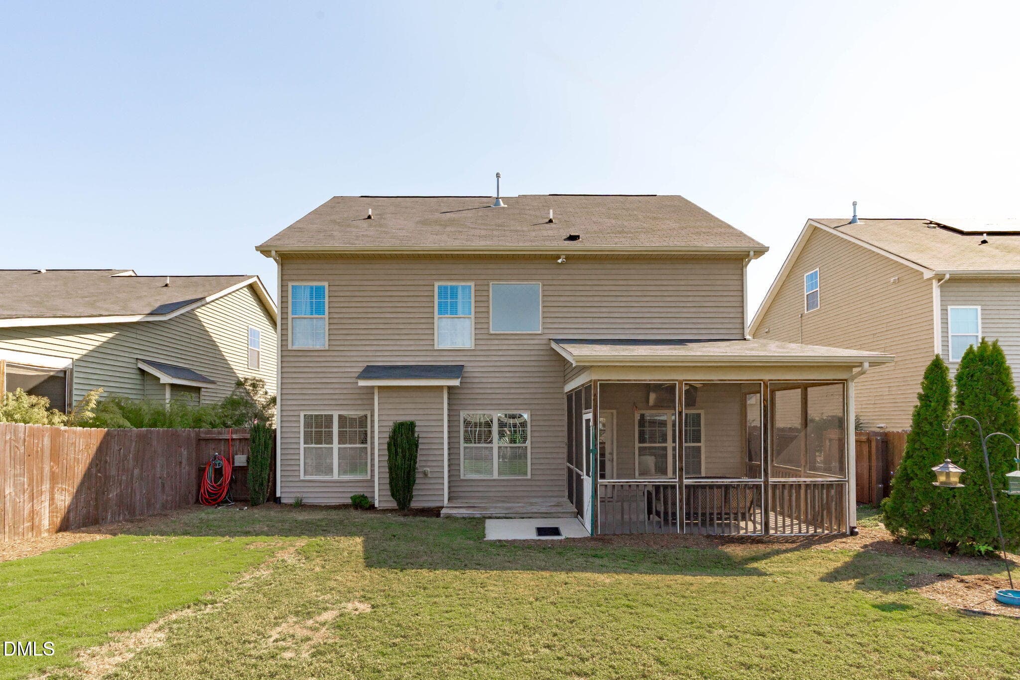 Back of Home - 717 Laurel Spring Drive, Fuquay Varina, NC 27526