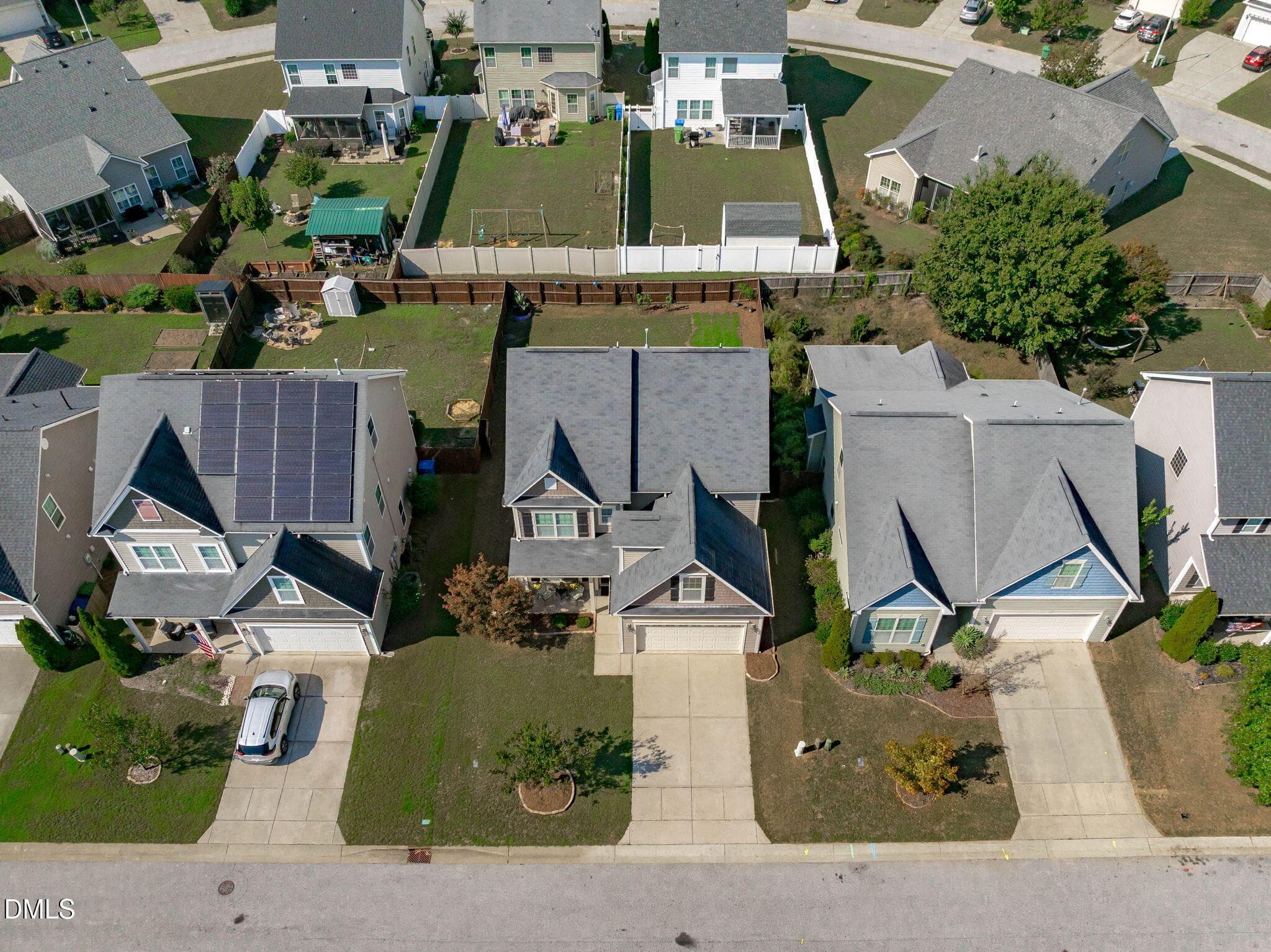 Aerial (Front) - 717 Laurel Spring Drive, Fuquay Varina, NC 27526