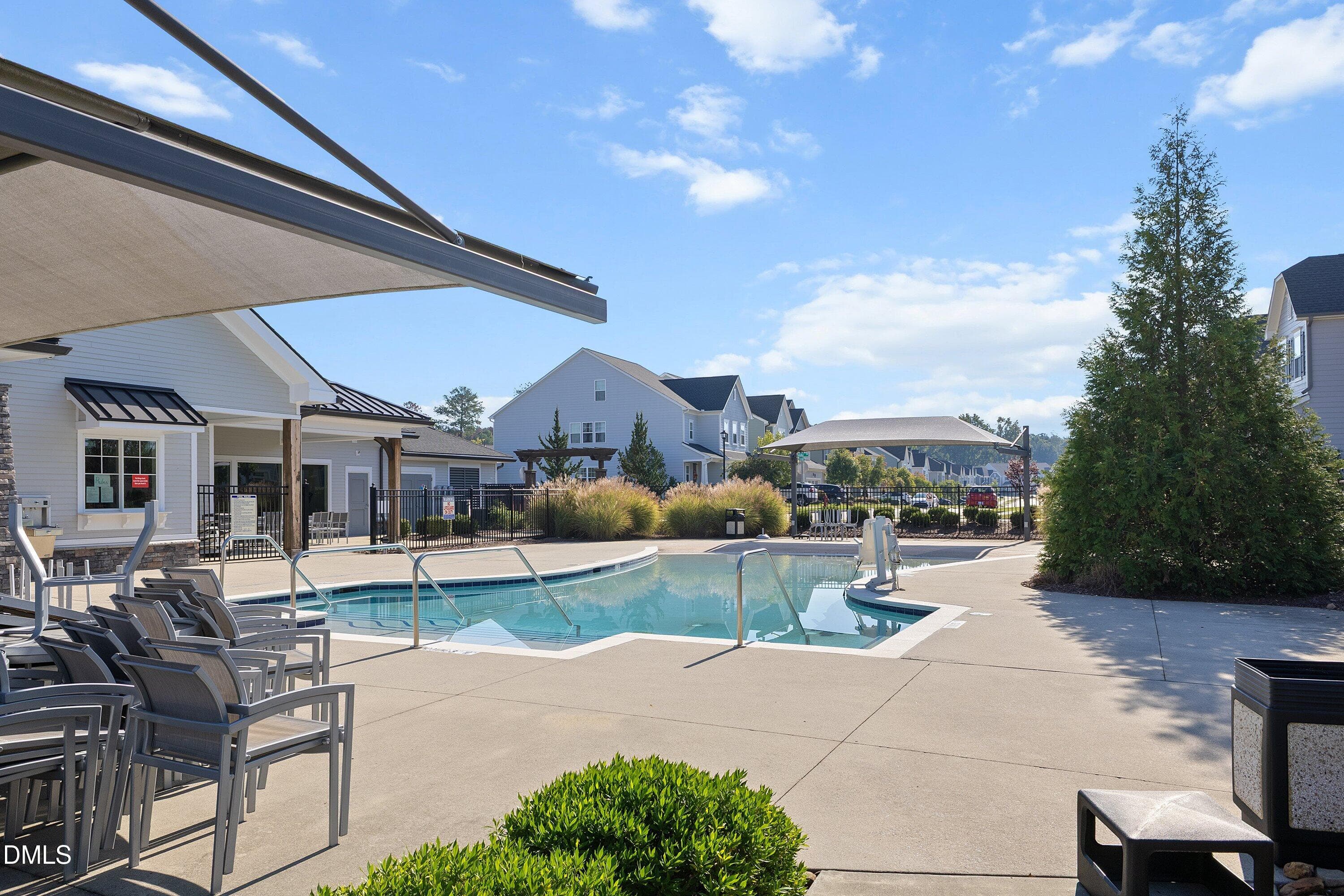 Community pool - 1920 Kings Knot Court, Apex, NC 27502, Apex