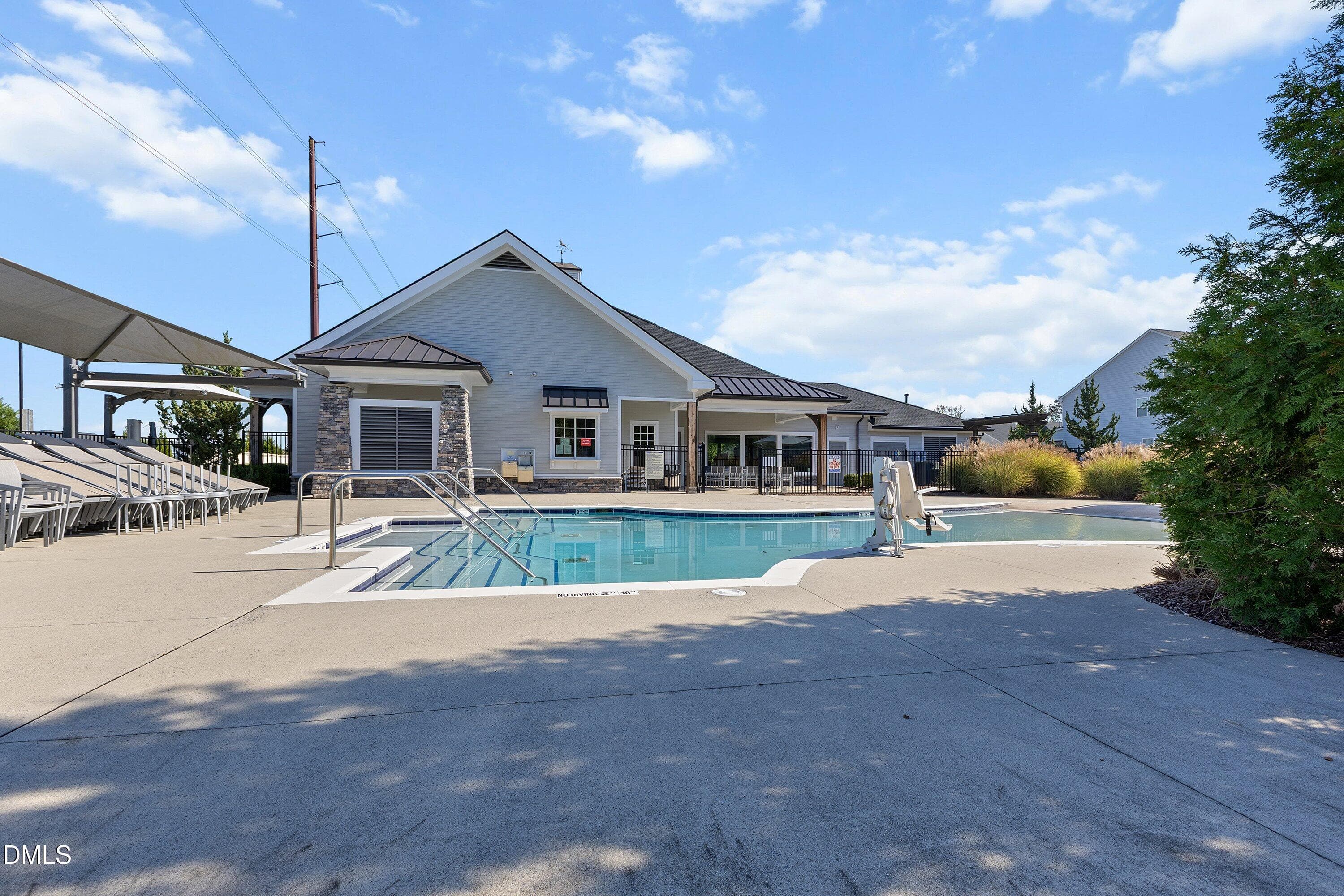 Community pool - 1920 Kings Knot Court, Apex, NC 27502, Apex
