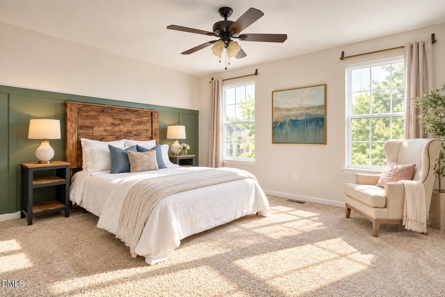 Primary Bedroom - 1909 Baldhead Island Drive, Apex, NC 27502