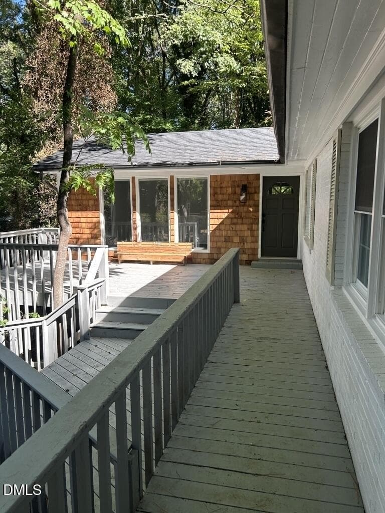 04-Back Deck - 1409 Trailwood Drive, Raleigh, NC 27606, Raleigh