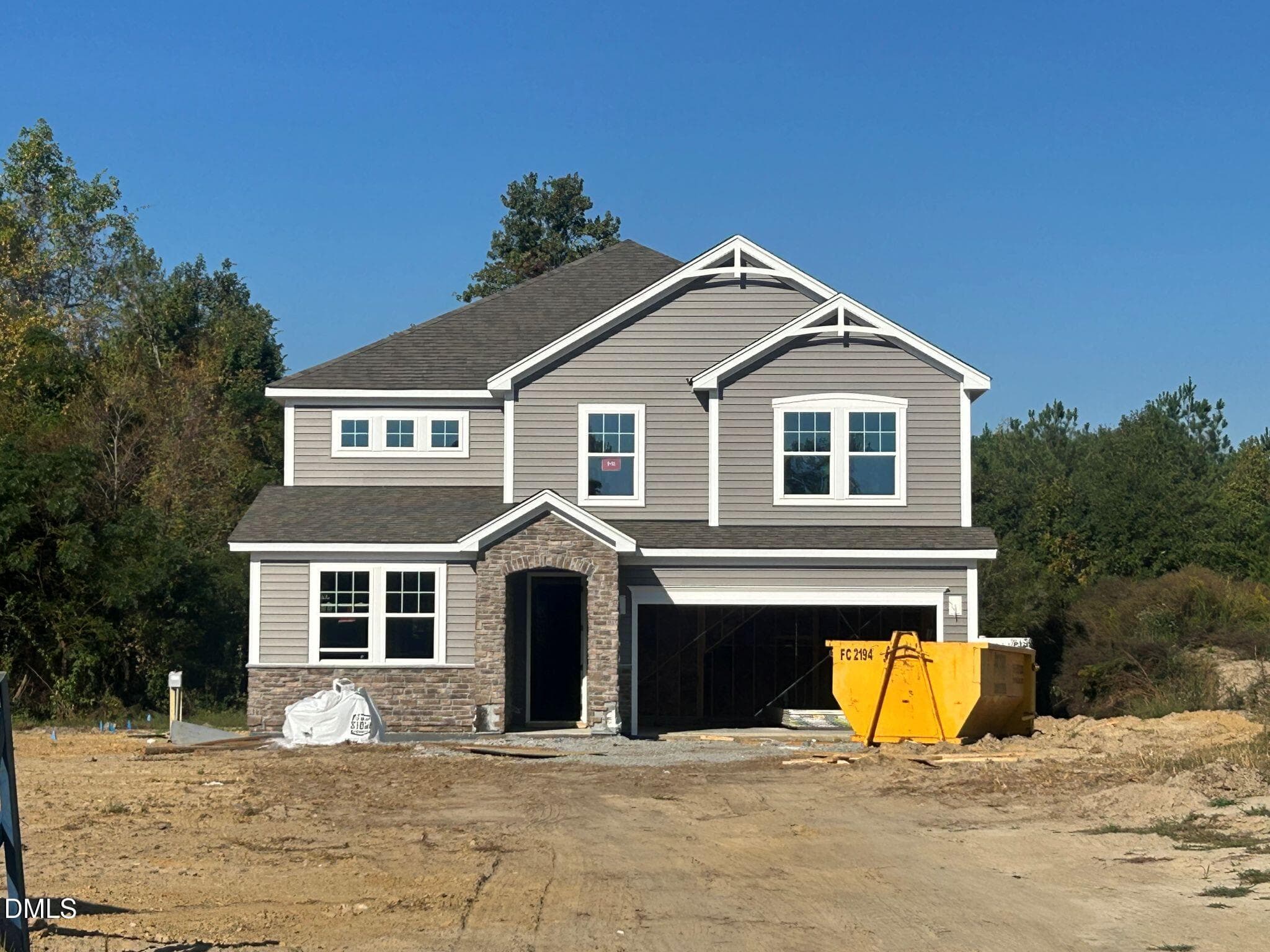 RVF 37 Exterior Front Elevation - 42 Mendenhall Drive, Angier, NC 27501