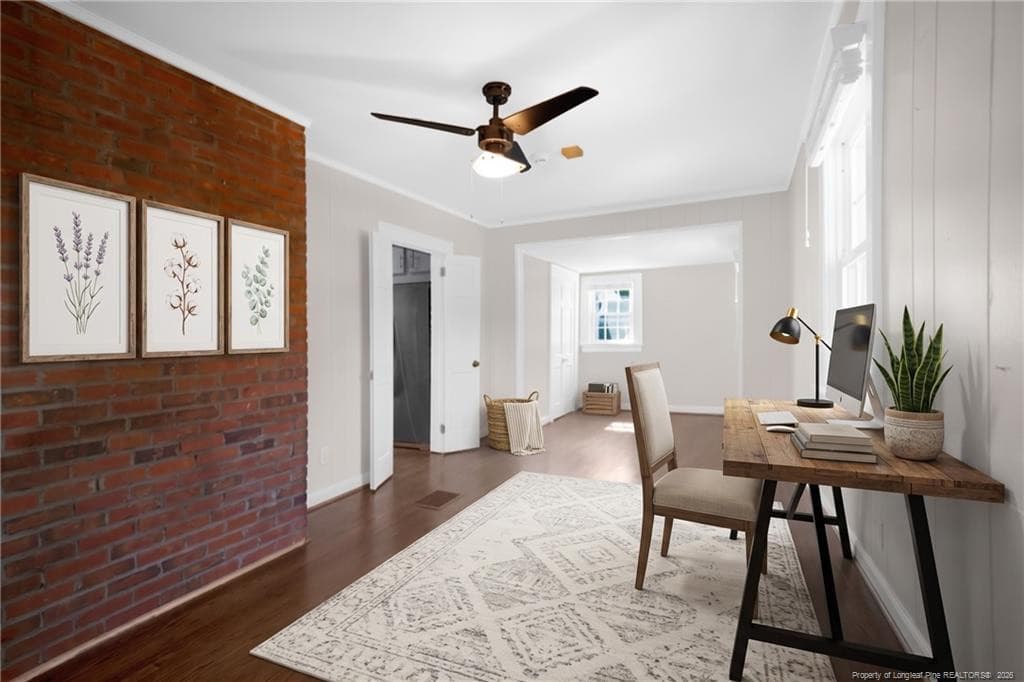 Furniture is virtually staged - 220 Bradford Avenue, Fayetteville, NC 28301, Fayetteville