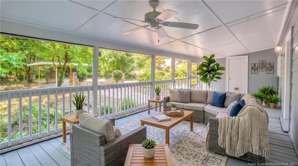 Furniture is virtually staged - 220 Bradford Avenue, Fayetteville, NC 28301, Fayetteville