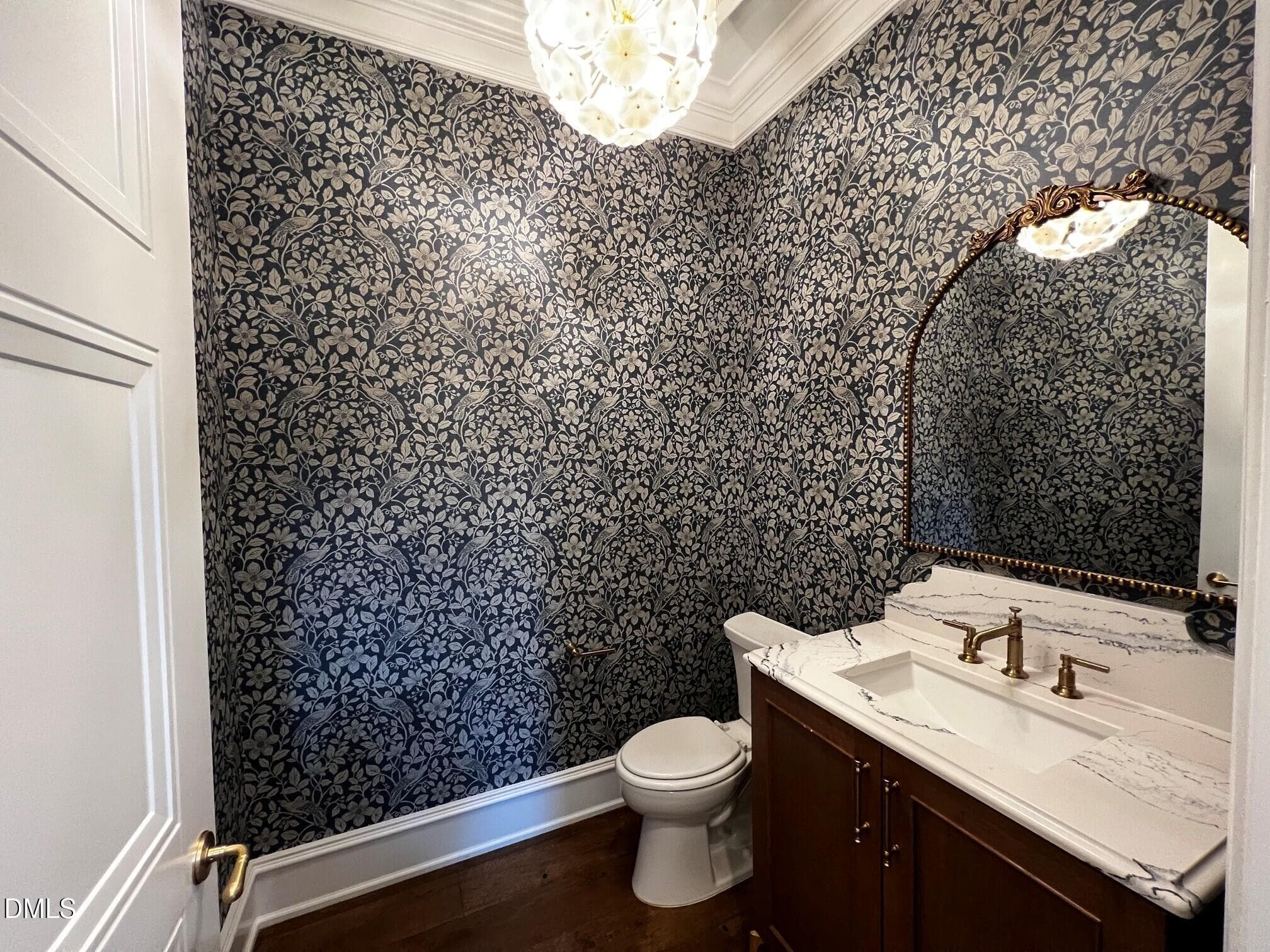 powder room - 1100 Oldfourth Lane, Durham, NC 27707