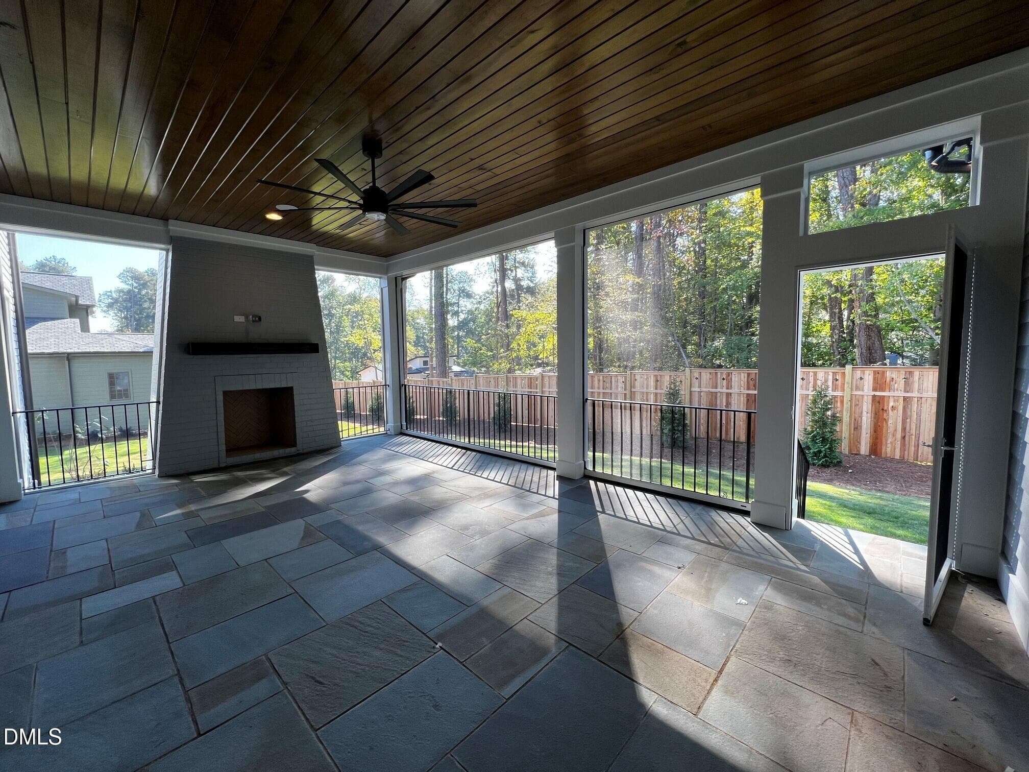 rear porch - 1100 Oldfourth Lane, Durham, NC 27707