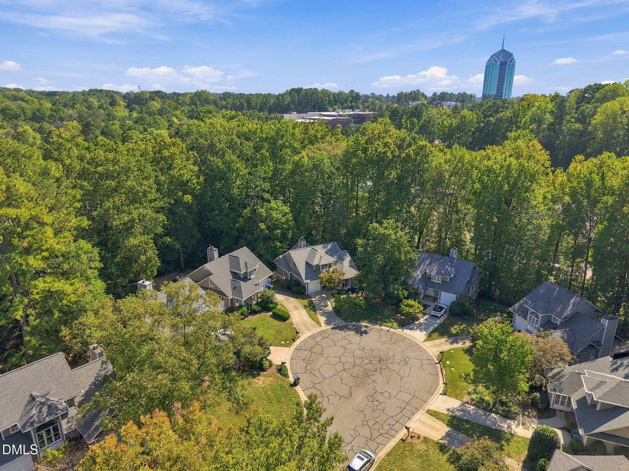 Aerial View - 13 Whitburn Place, Durham, NC 27705