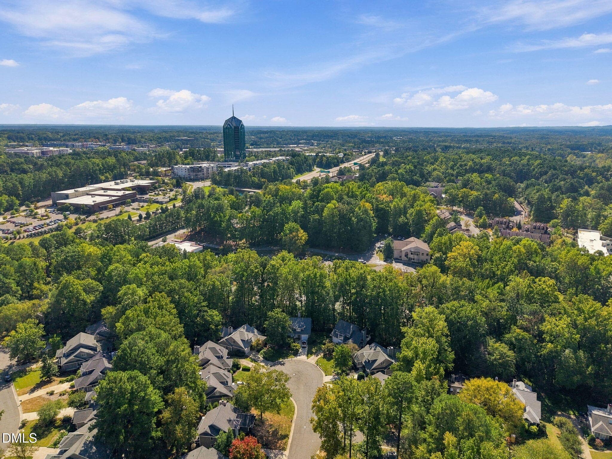 Aerial View - 13 Whitburn Place, Durham, NC 27705