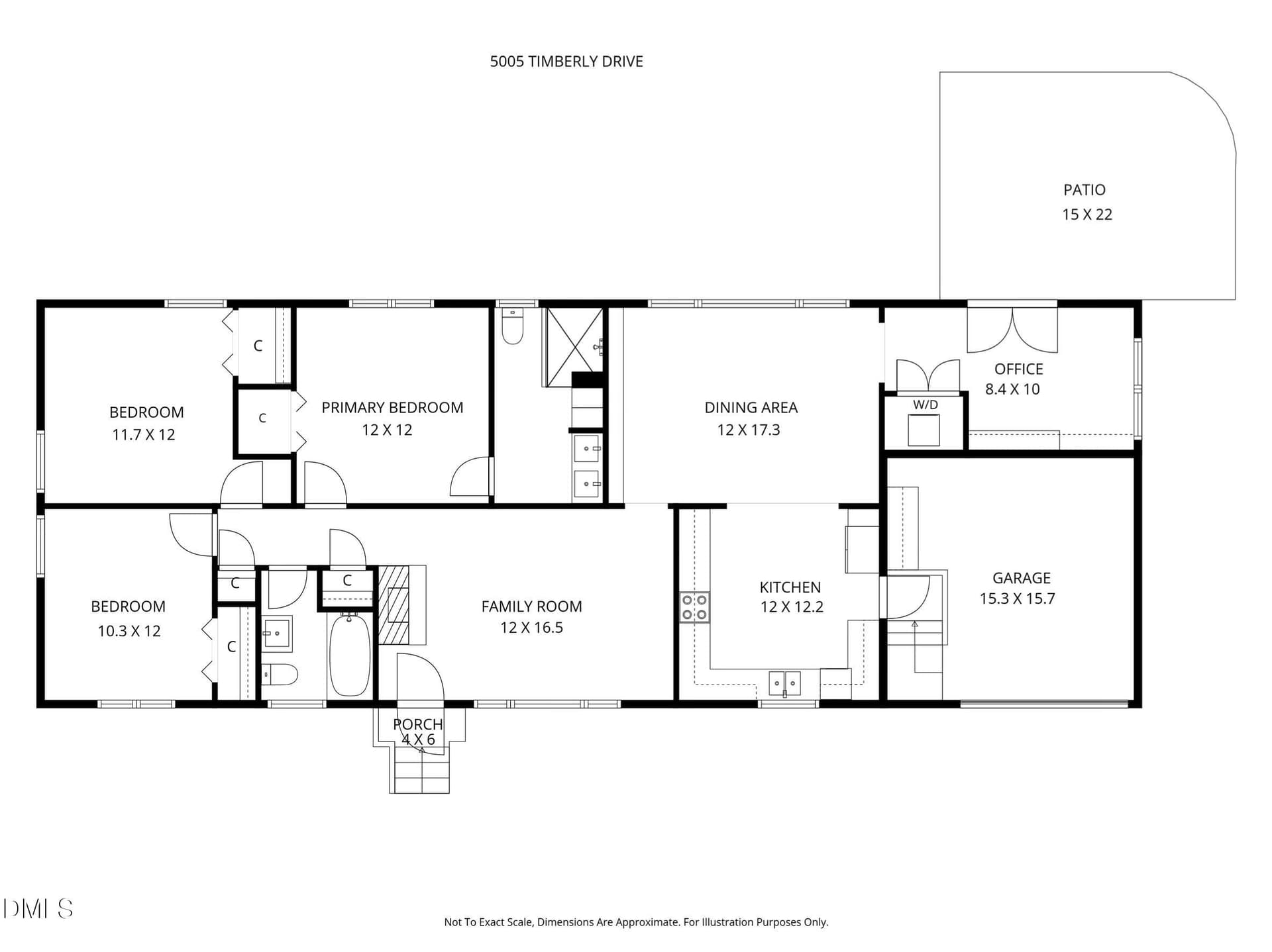 5005 Timberly FP - 5005 Timberly Drive, Durham, NC 27707