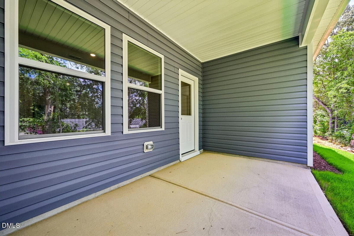 Clay Rendering back porch 2 blue - 854 Hanford Landing Drive, Graham, NC 27253, Graham