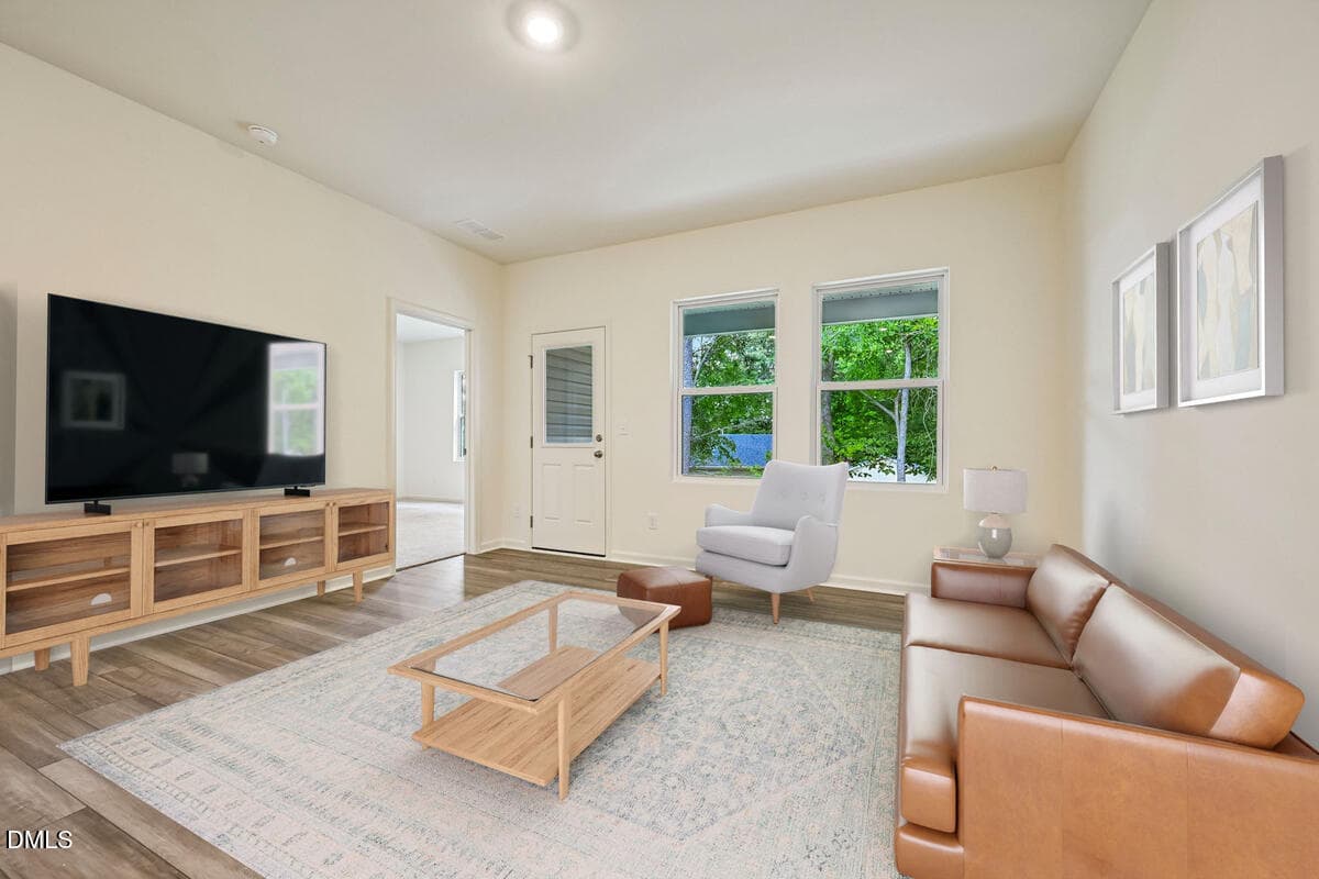Clay Living Room Staged - 854 Hanford Landing Drive, Graham, NC 27253, Graham