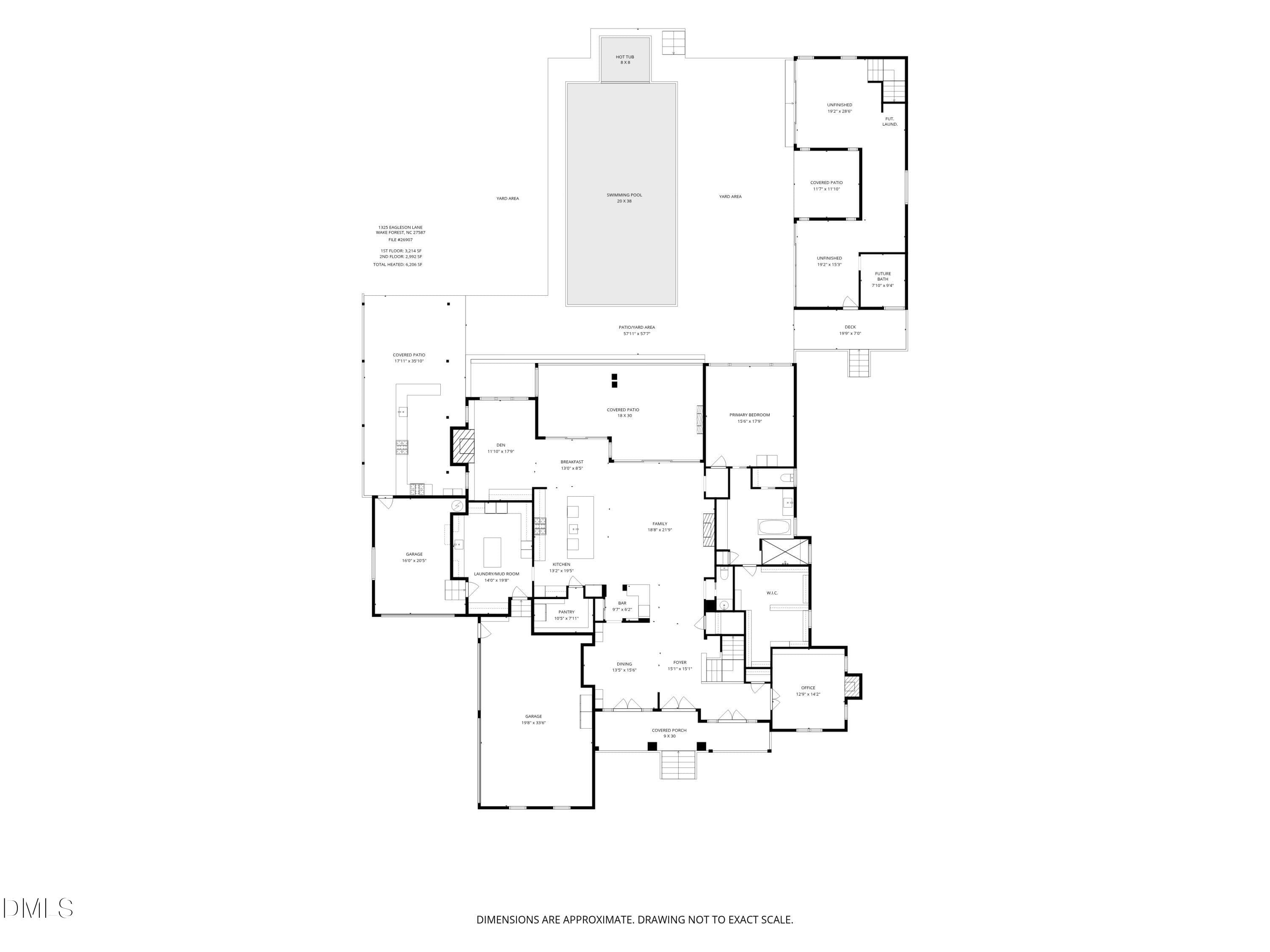 1st_floor_1325_eagleson_lane_wake_forest - 1325 Eagleson Lane, Wake Forest, NC 27587