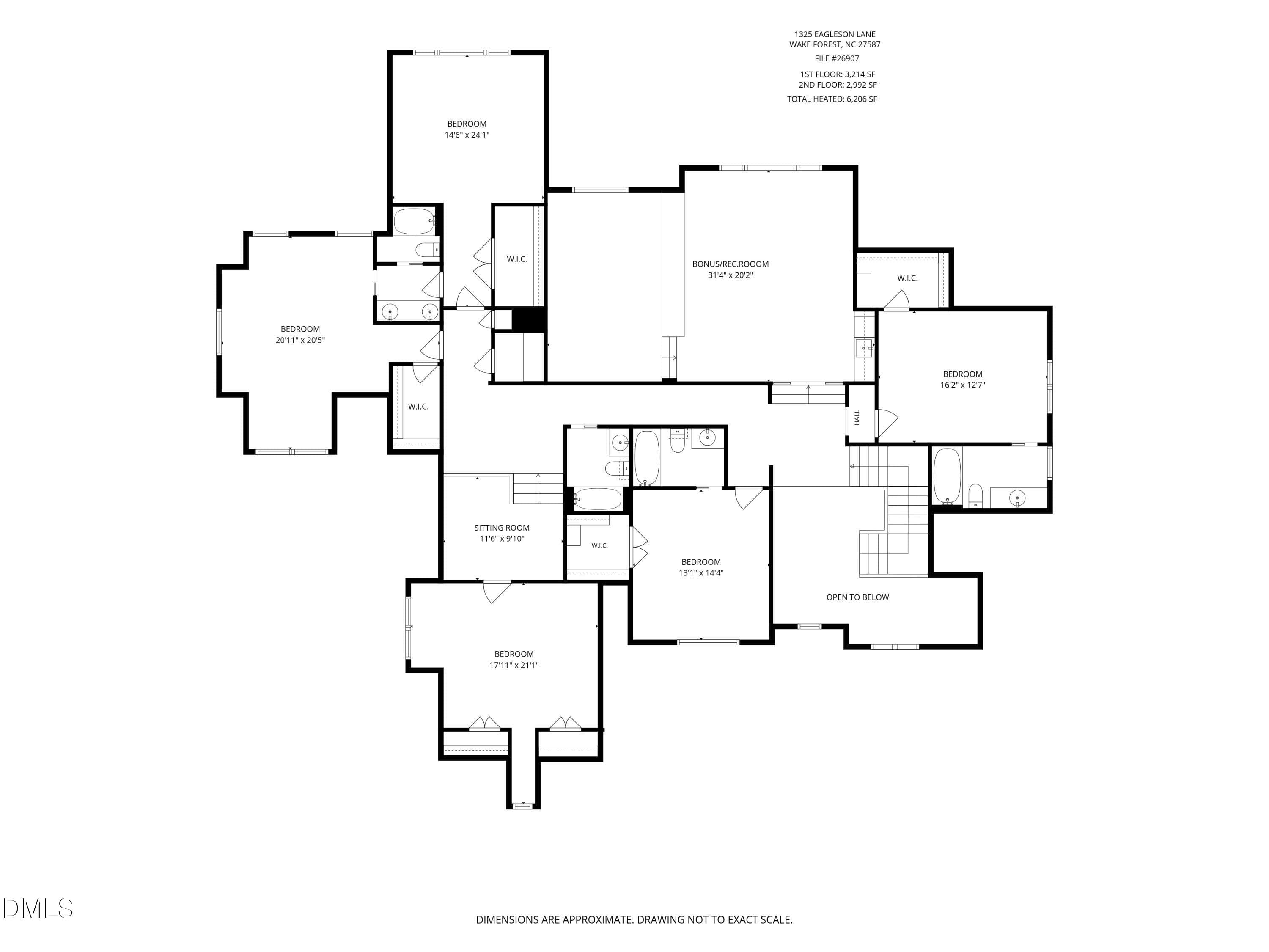 3rd_floor_1325_eagleson_lane_wake_forest - 1325 Eagleson Lane, Wake Forest, NC 27587