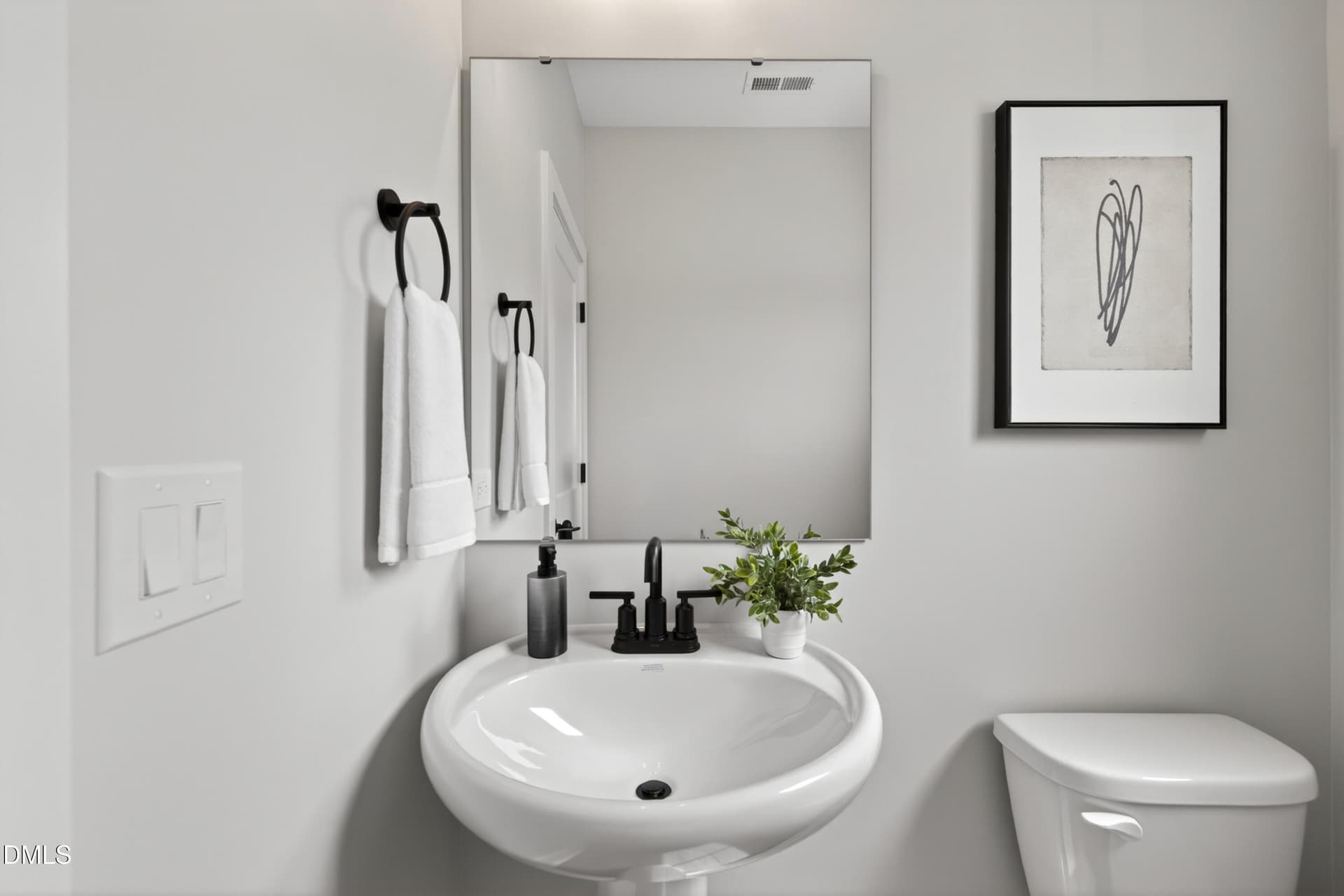 powder Room - 3146 James Slaughter Road, Fuquay Varina, NC 27526