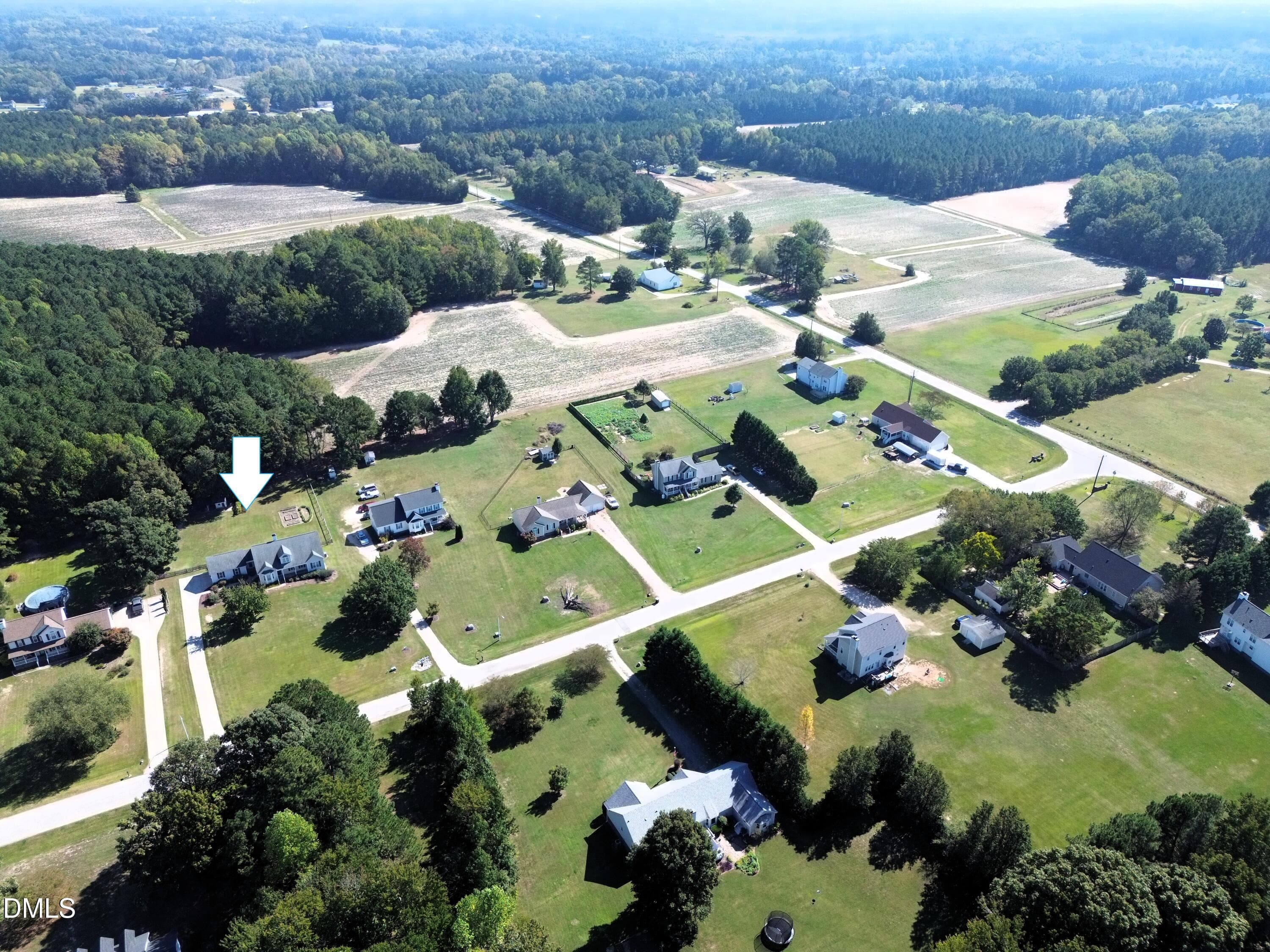Drone view - 118 Westlake Drive, Wendell, NC 27591, Wendell