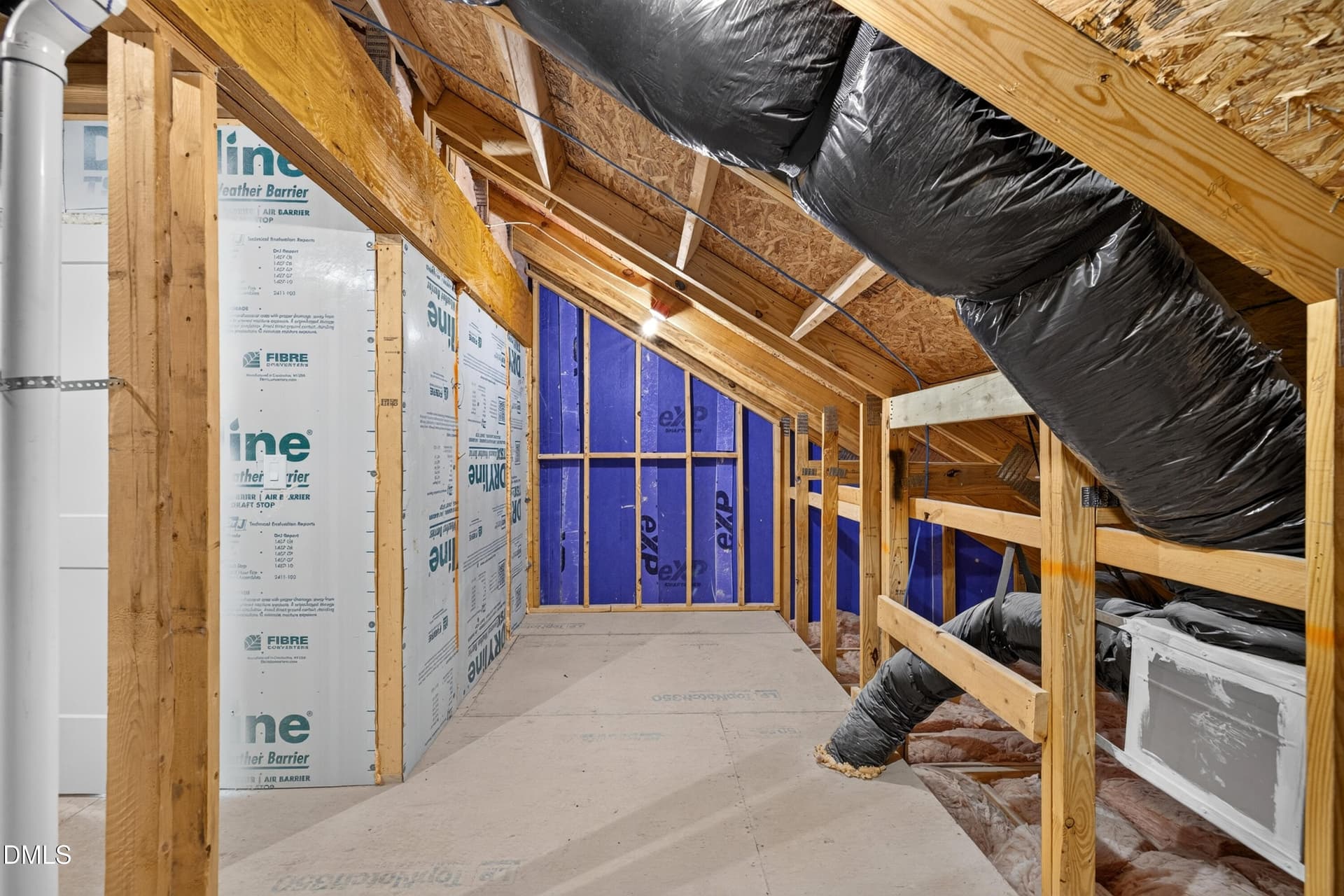 Walk-In Attic Storage (Model Home) - 961 Steel Mill Lane, Apex, NC 27523