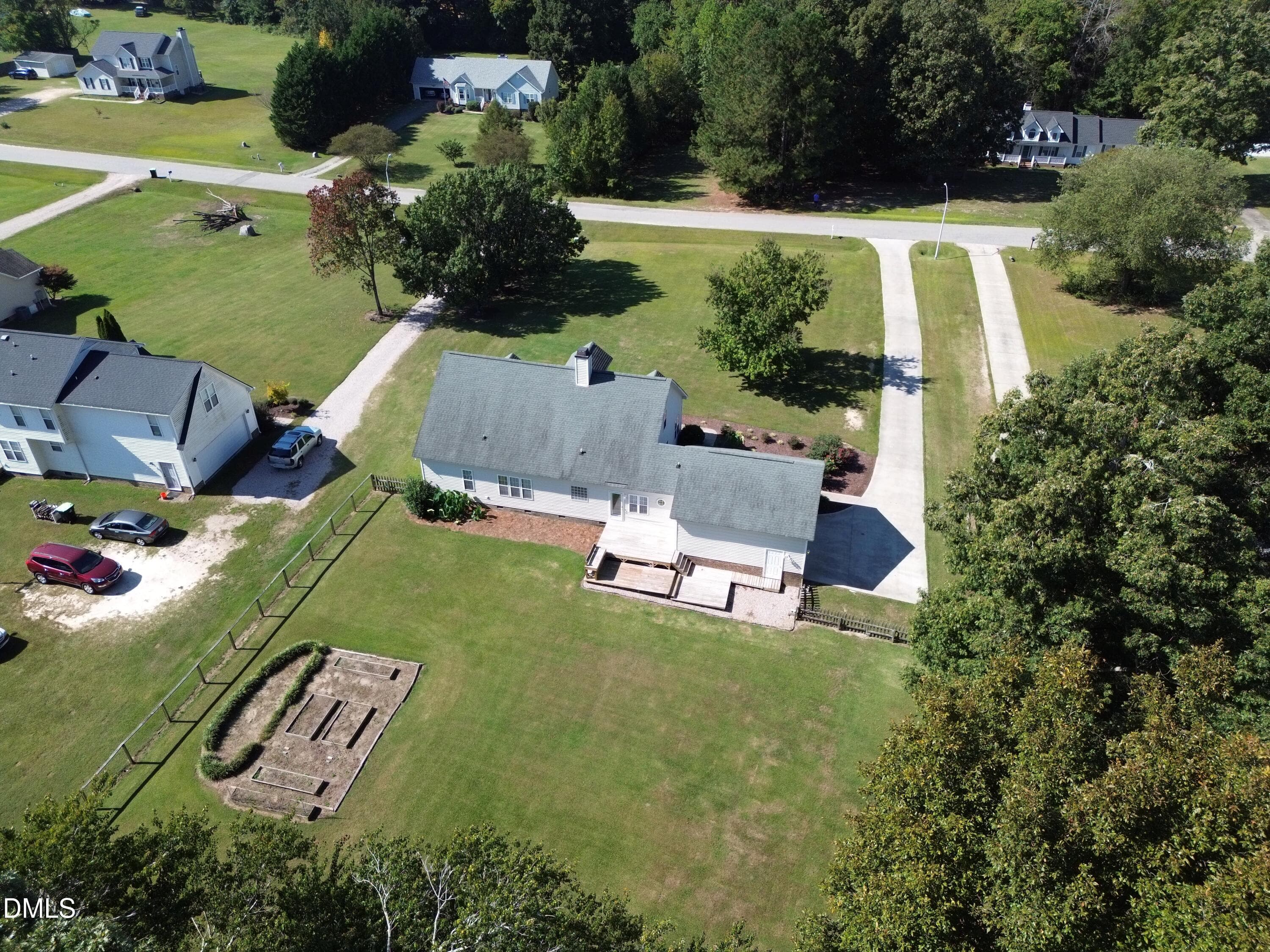 Drone Rear - 118 Westlake Drive, Wendell, NC 27591, Wendell