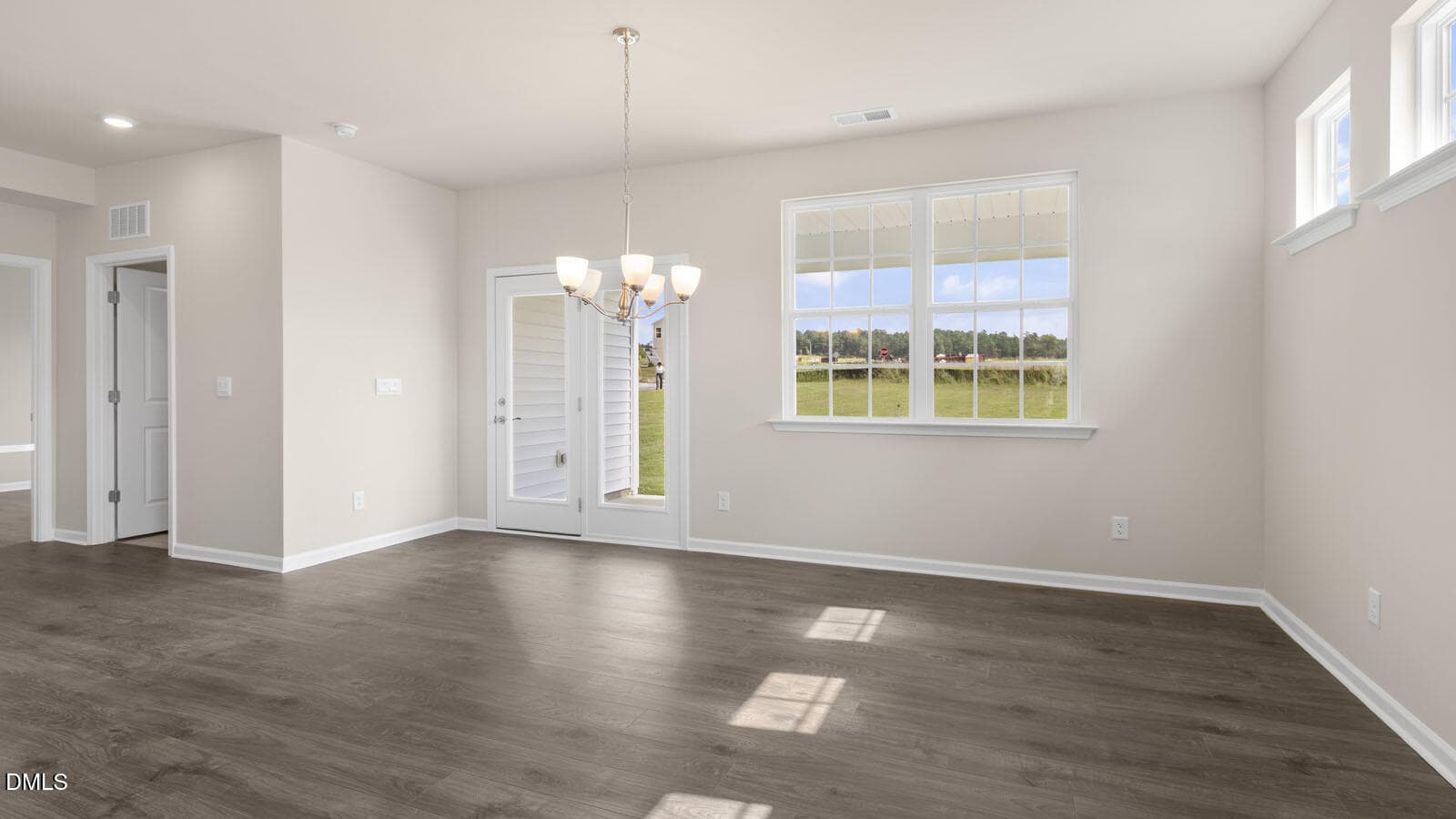 DINING AREA AND REAR PATIO DOORS - 353 Alexis Loop, Sanford, NC 27330, Sanford