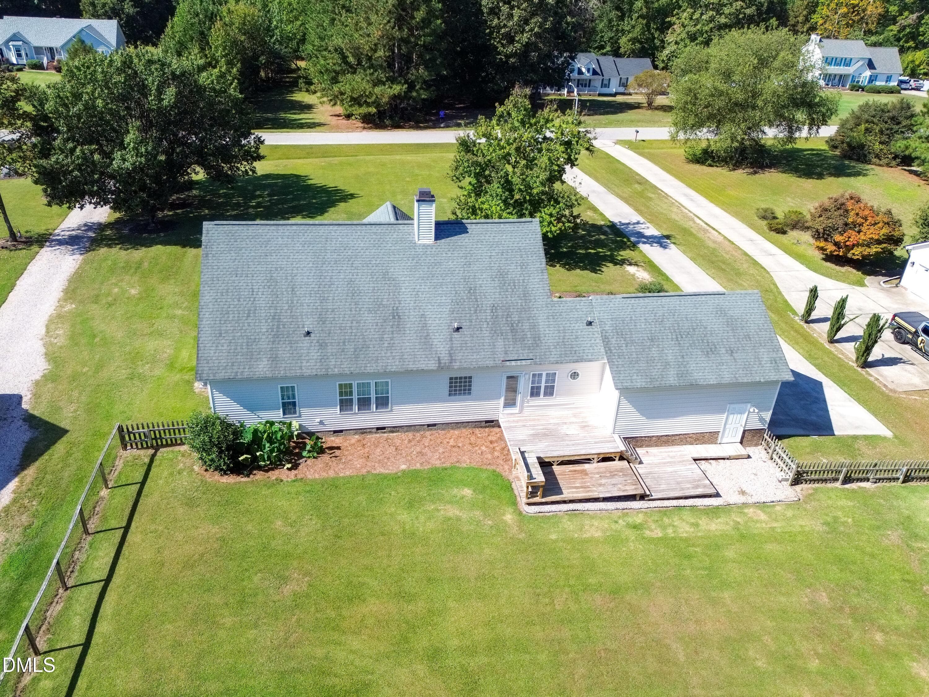 Drone Rear - 118 Westlake Drive, Wendell, NC 27591, Wendell
