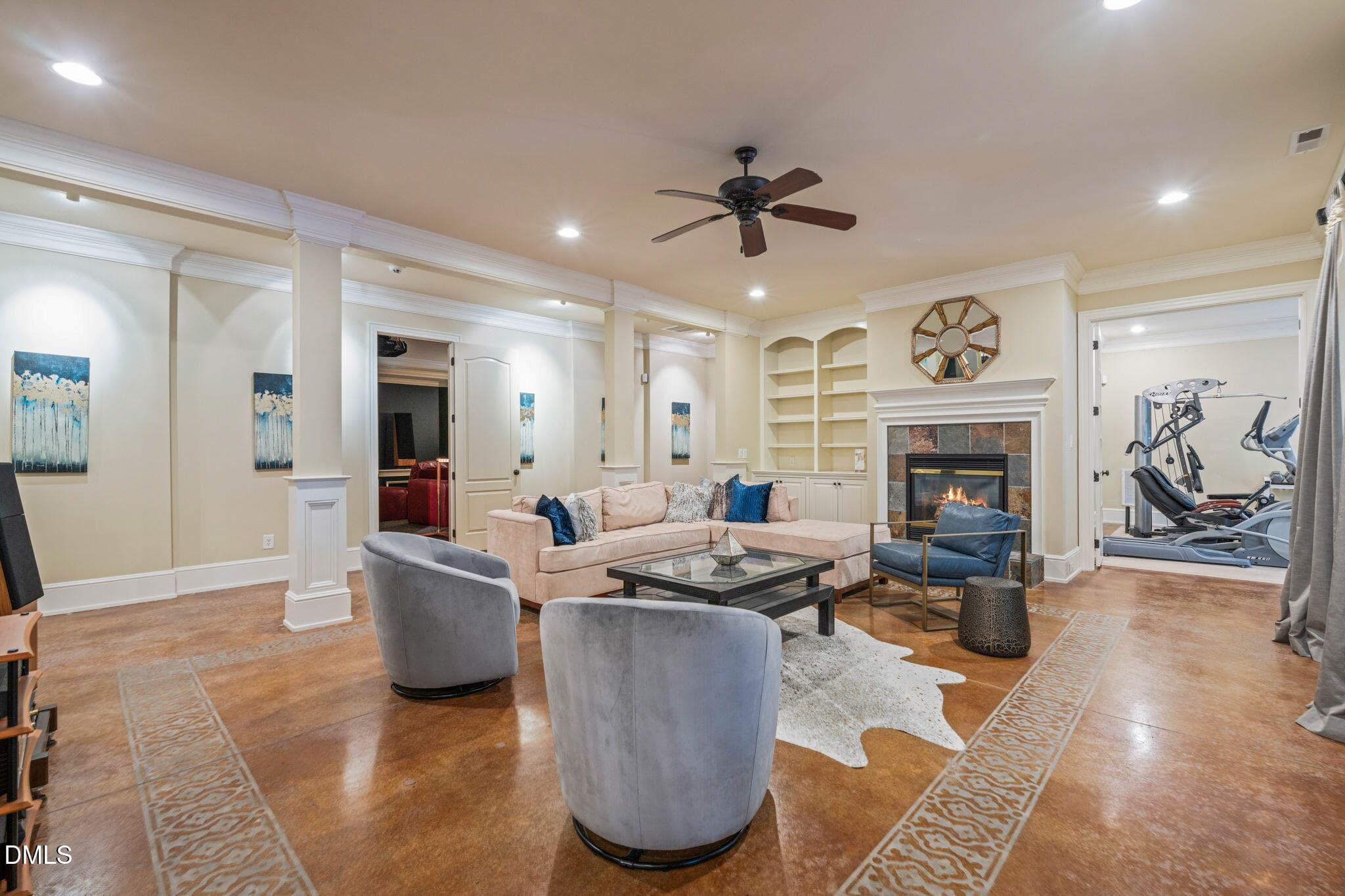 Lower Level Family Room - 11228 Conley Cove Court, Raleigh, NC 27613