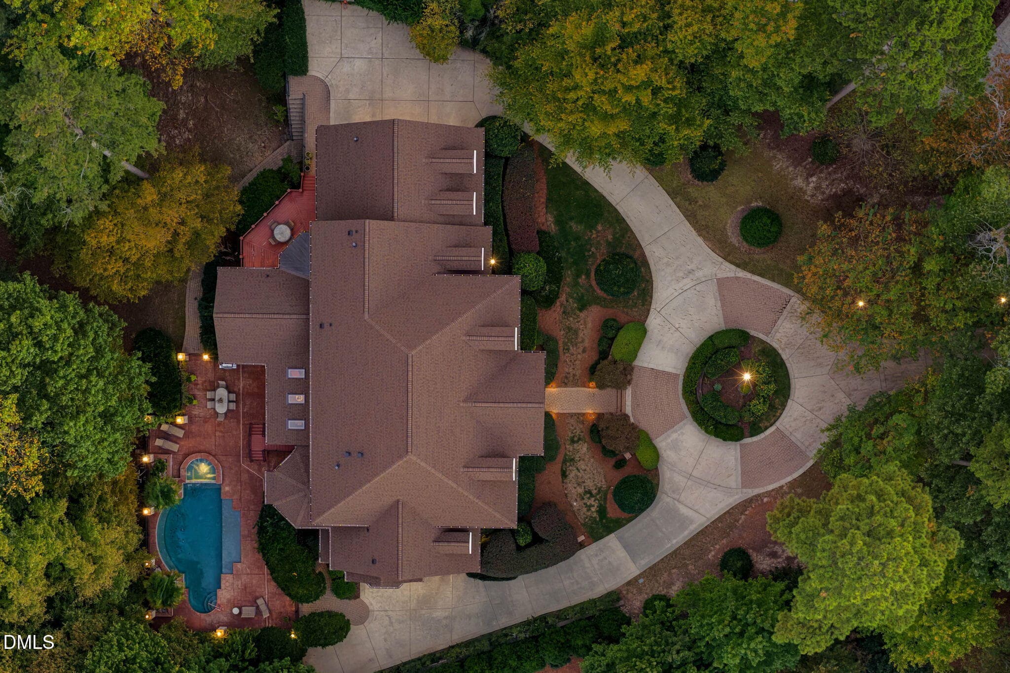 Aerial View - 11228 Conley Cove Court, Raleigh, NC 27613