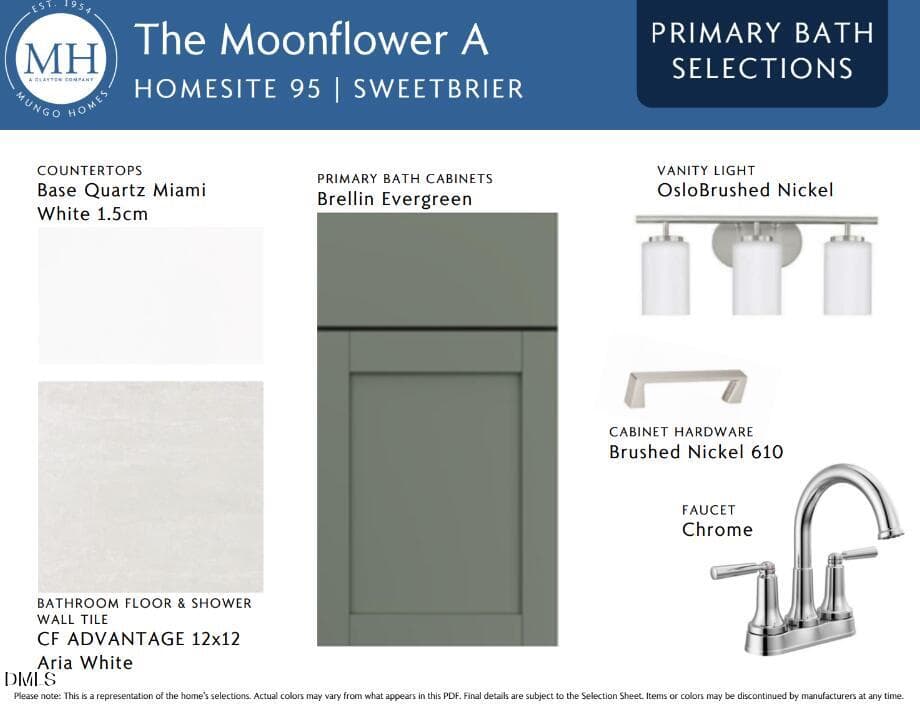 Primary Bath Selections - 803 Westerland Way 95, Durham, NC 27703, Durham